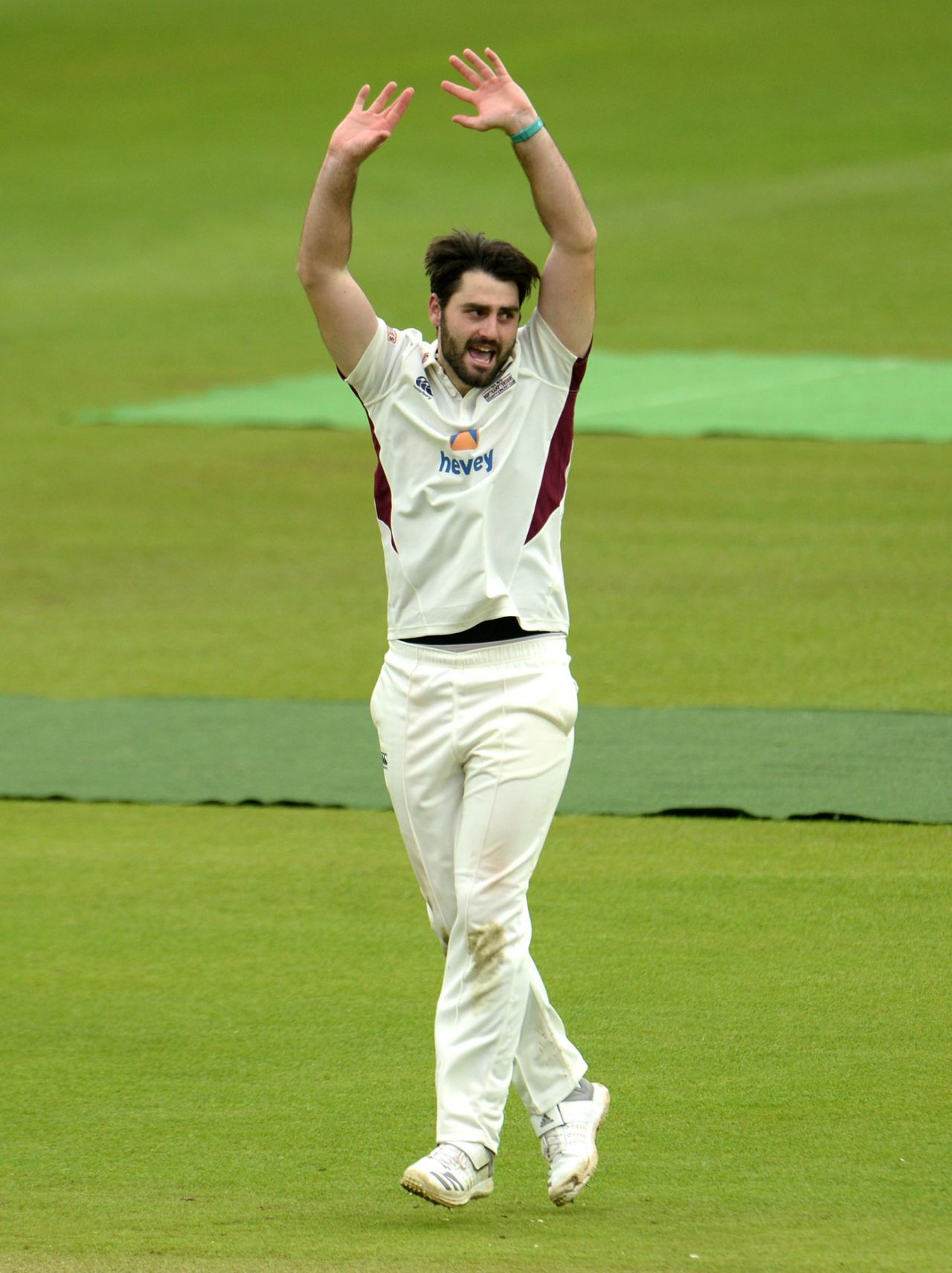 Brett Hutton impressed on Northants debut, Middlesex v Northamptonshire, County Championship, Division Two, Lord's, April 13, 2018