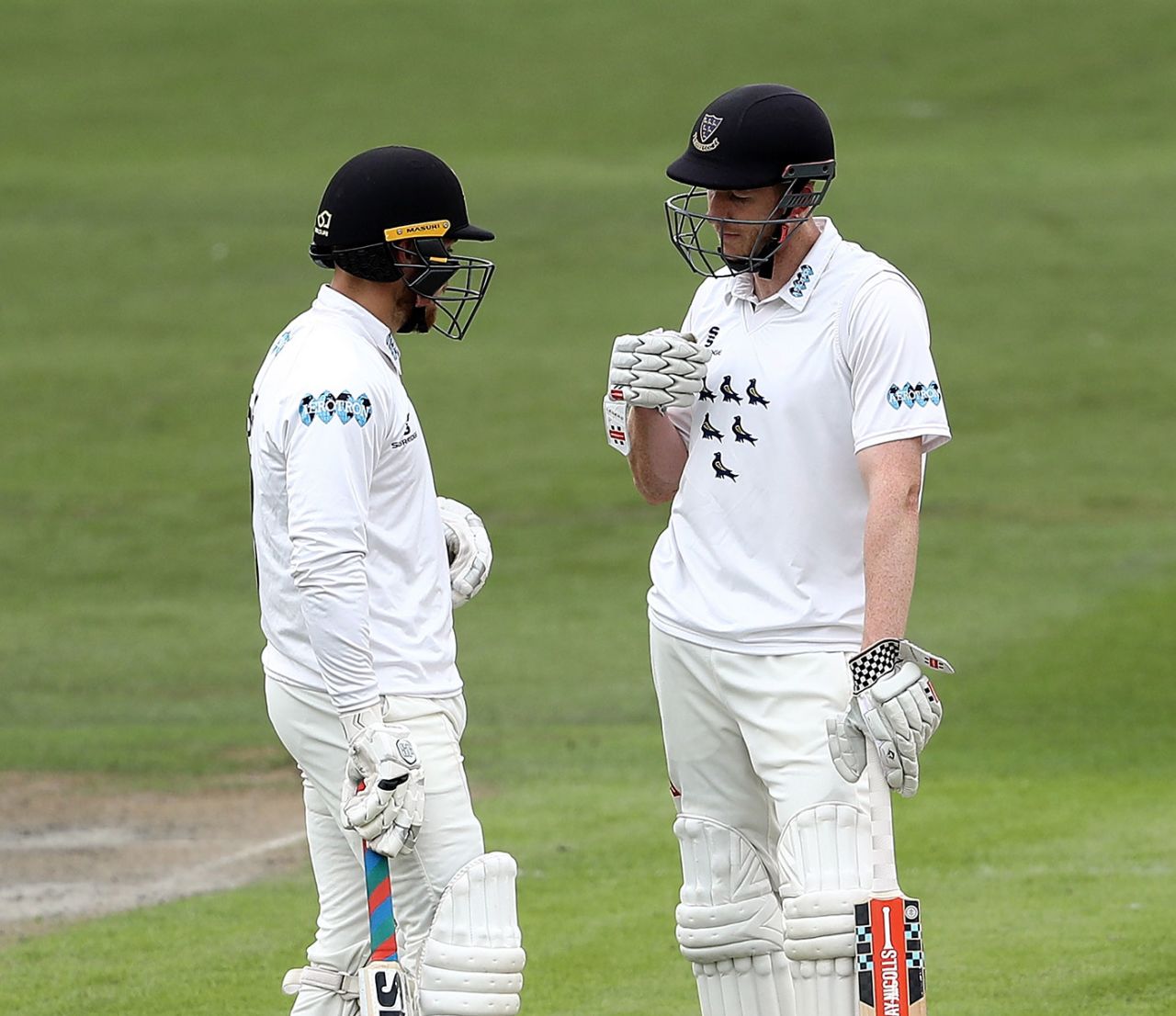 Phil Salt and Luke Wells started strongly, Sussex v Gloucestershire, Specsavers Championship, Hove, April 27, 2018