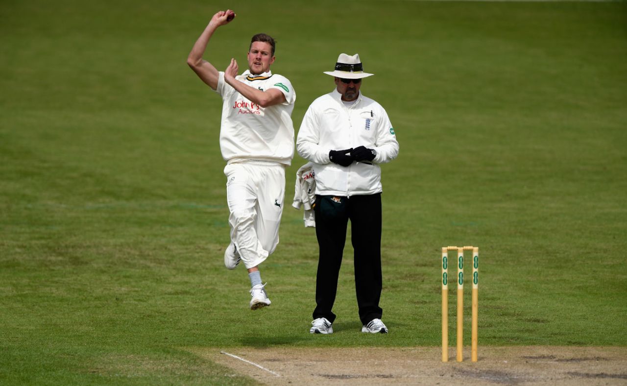 Jake Ball was too hot for Worcestershire, Worcestershire vs Nottinghamshsire, Spe4csavers Championship Division One, April 30, 2018
