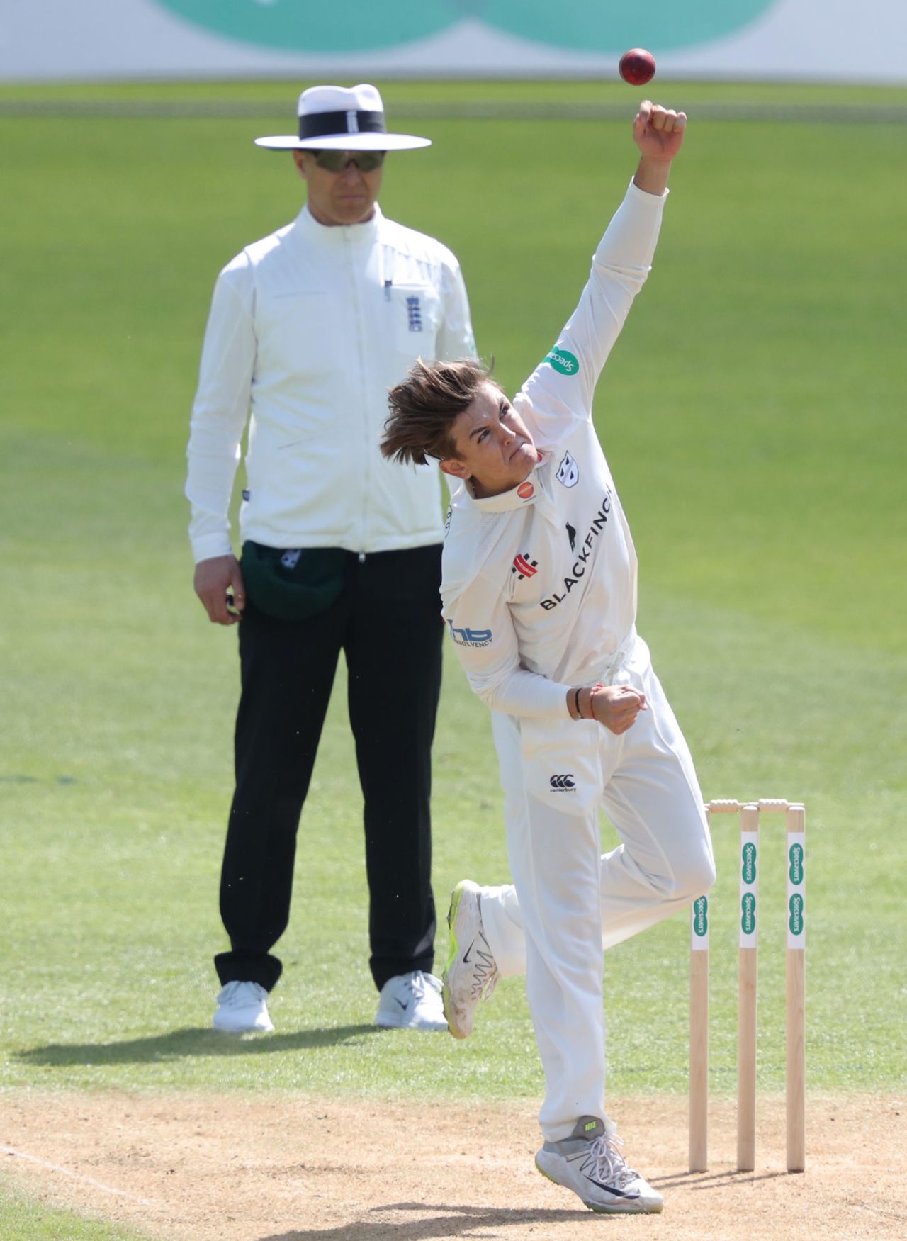 Ben Twohig made his Championship debut, Surrey v Worcestershire, Specsvaers Championship Division One, May 4, 2018