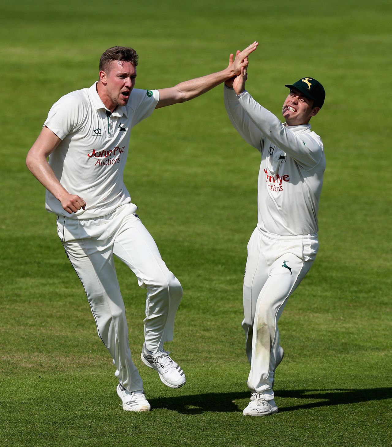 Jake Ball takes another one for Nottinghamshire, Nottinghamshire v Hampshire, County Championship, Division One, Trent Bridge, 4th day, May 7, 2018
