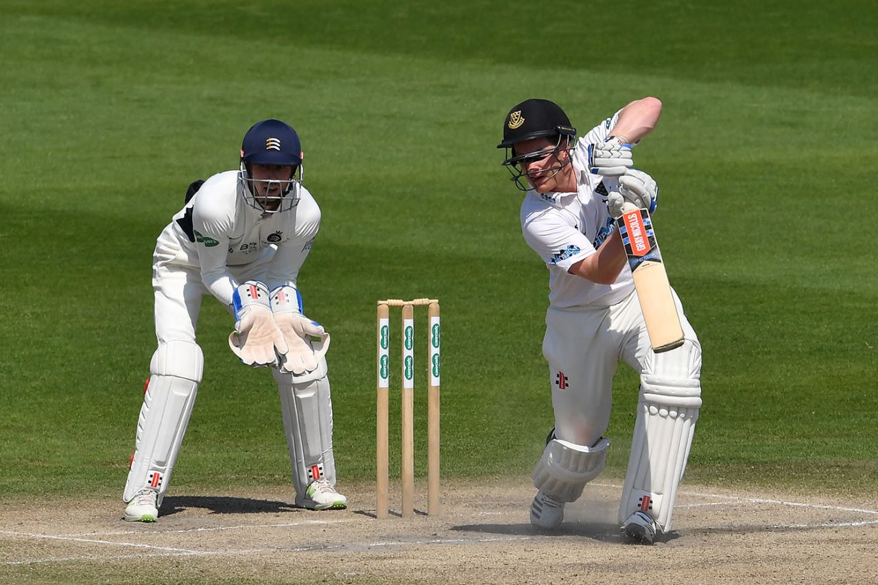Ben Brown produced a match-winning innings, Sussex v Middlesex, Specsavers Championship, Division Two, Hove, May 7, 2018