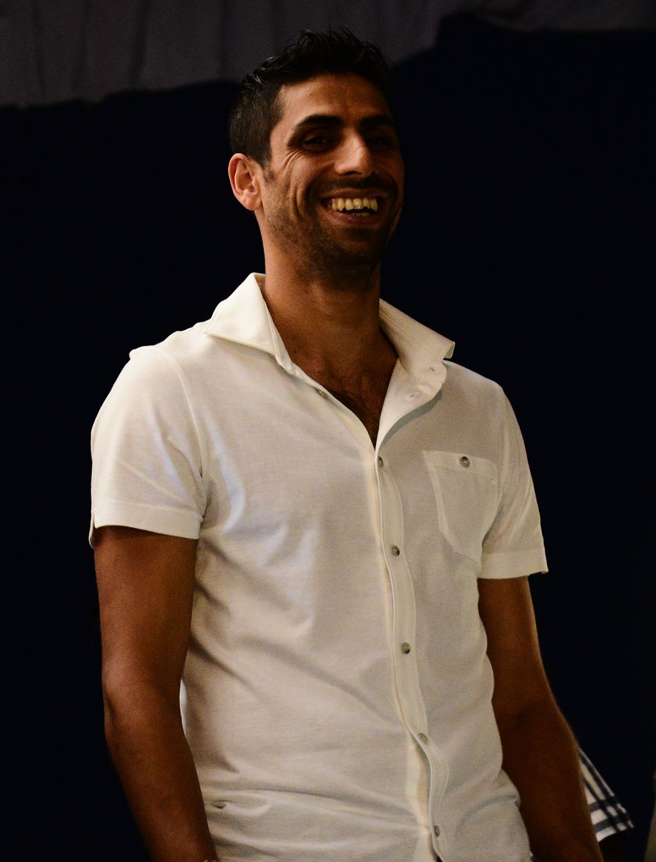 Ashish Nehra attends the opening of the Ashish Nehra academy in Allahabad, April 6, 2016