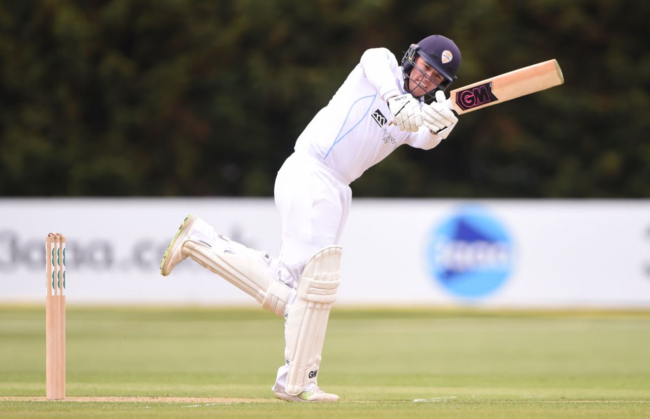 Ben Slater contributed a half-century, Derbyshire v Durham, Specsavers Championship, Division Two, Derby, May 11, 2018