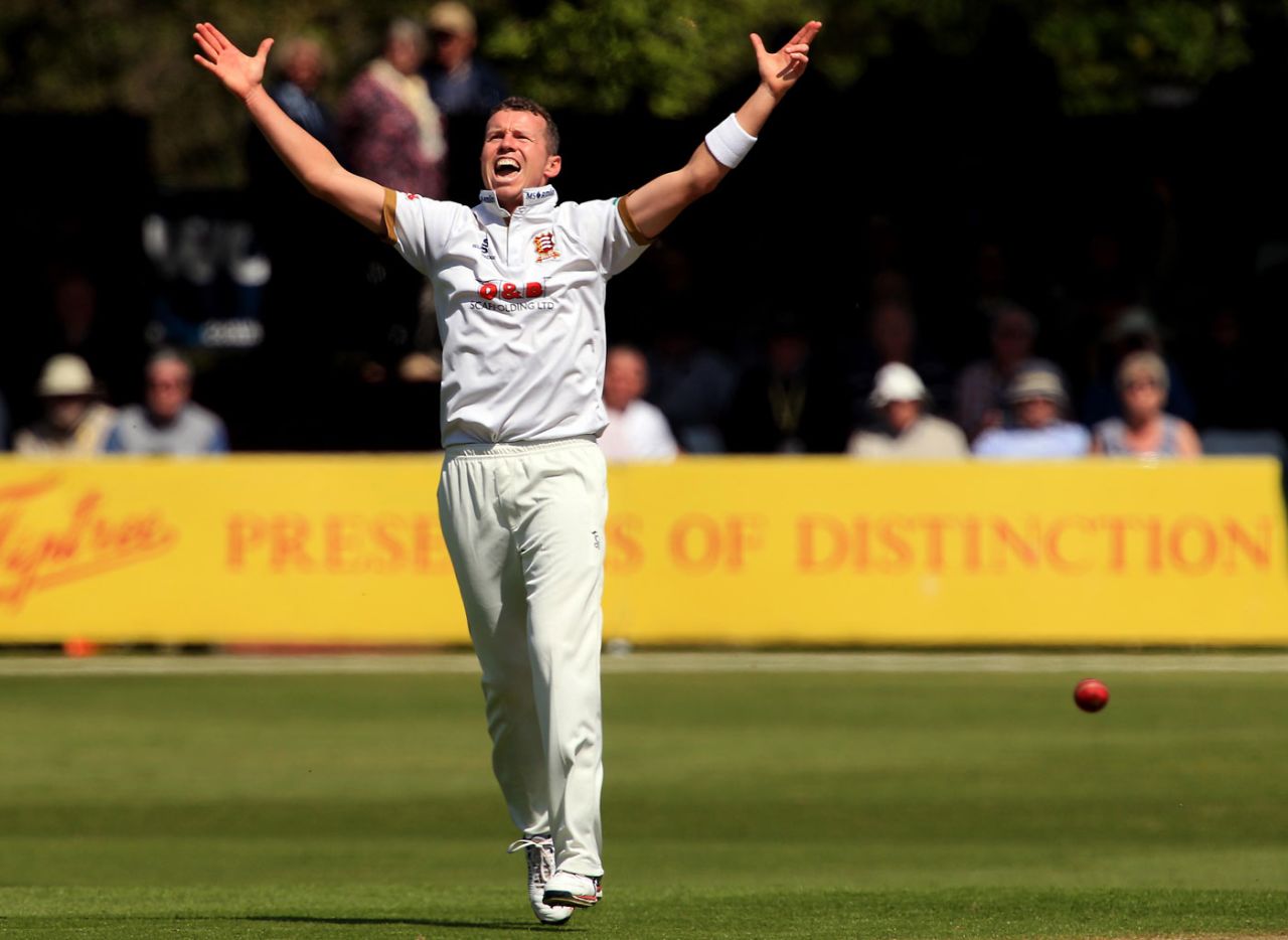 Peter Siddle enjoyed two successful spells at Chelmsford, taking 37 wickets at 16.40, Essex v Yorkshire, Specsavers Championship Division One, Chelmsford, May 4, 2018