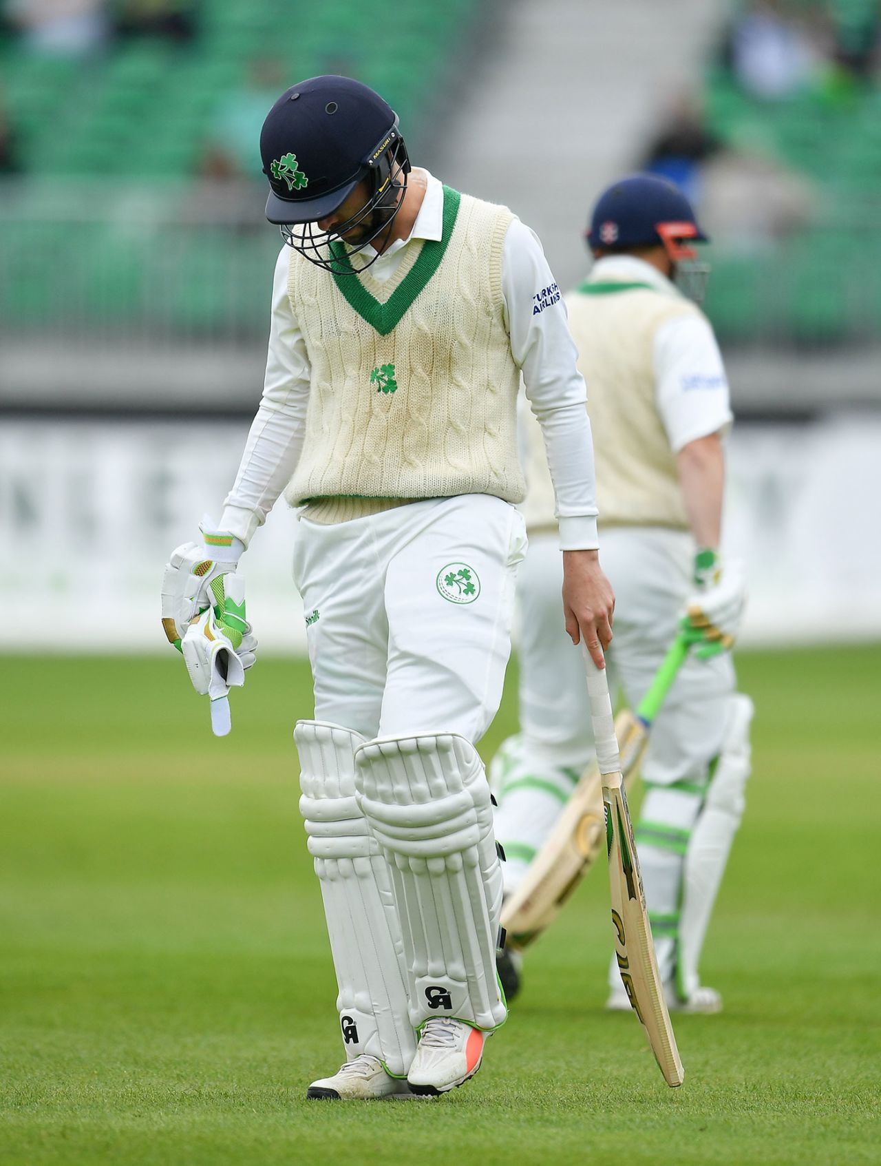 Andy Balbirnie bagged a pair, Ireland v Pakistan, Only Test, Malahide, 4th day, May 14, 2018