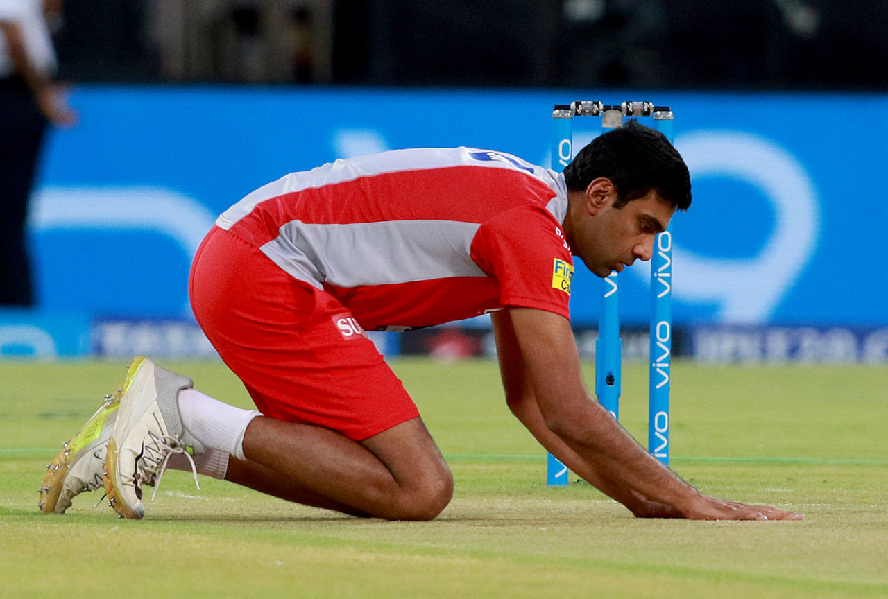 R Ashwin has a feel for the pitch, Kings XI Punjab v Royal Challengers Bangalore, IPL 2018, Indore, May 14, 2018