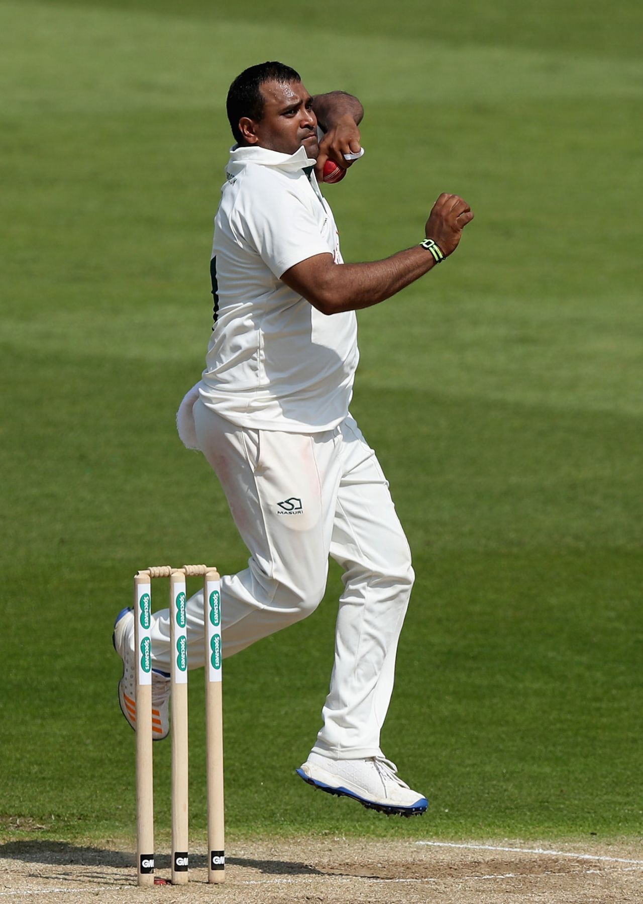 Samit Patel in action for Nottinghamshire, Notts v Lancashire, Specsavers Championship Division One, May 11, 2018