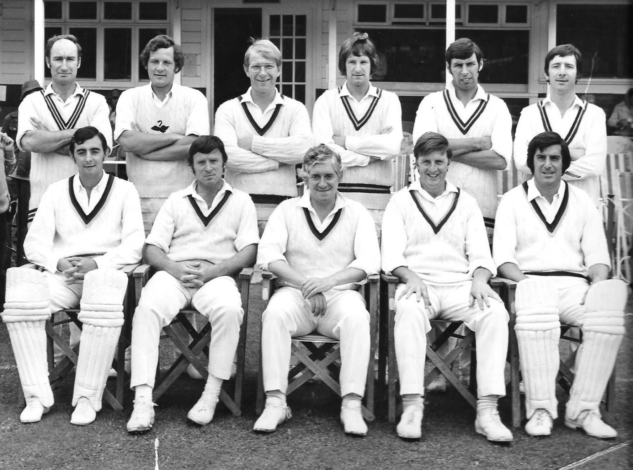 The Minor Counties team that took on West Indies in 1973. David Bailey is third from left, back row. Frank Collyer back row, far right