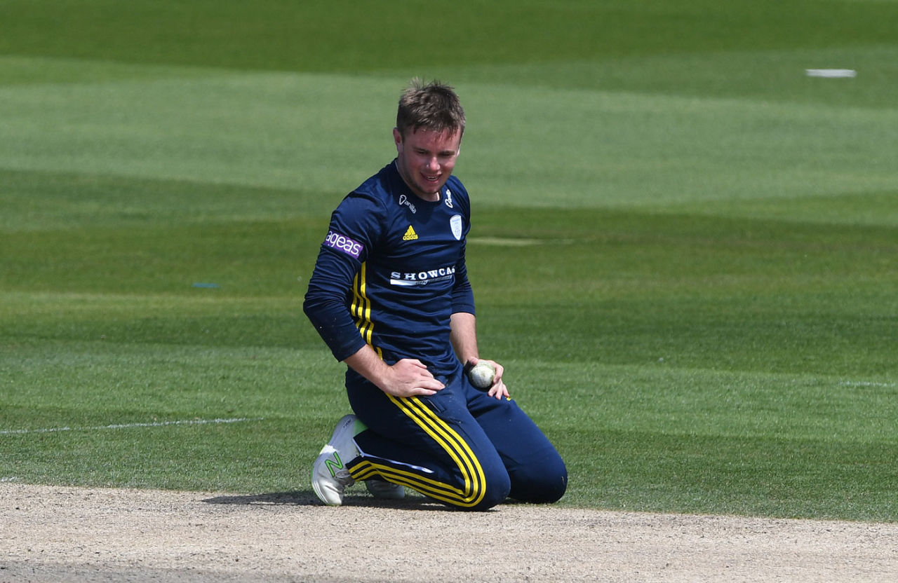 Mason Crane was making his comeback after a stress fracture, Sussex v Hampshire, Royal London Cup, Hove, May 19, 2018