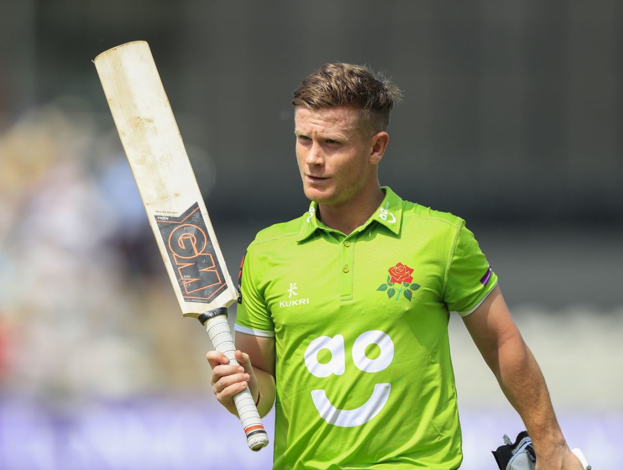 Alex Davies made his highest List A score of 147, Lancashire v Durham, Royal London Cup, Old Trafford, May 20, 2018