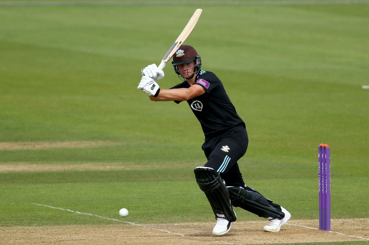 Will Jacks struck his maiden Surrey century, Surrey vs Gloucestershire, Royal London Cup, Kia Oval, May 23, 2018 