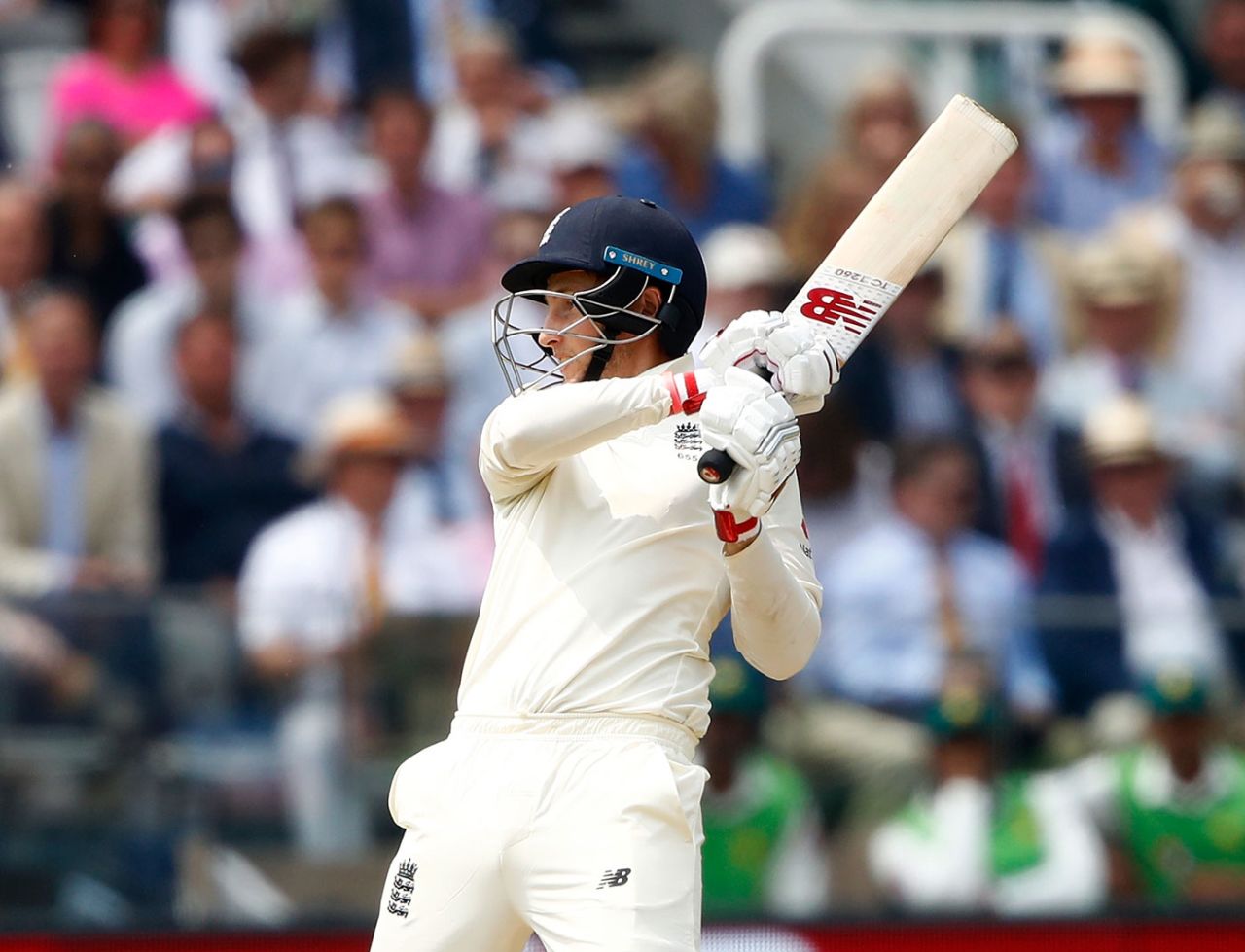 Joe Root leans back to cut, England v Pakistan, 1st Test, Lord's 3rd day, May 26, 2018