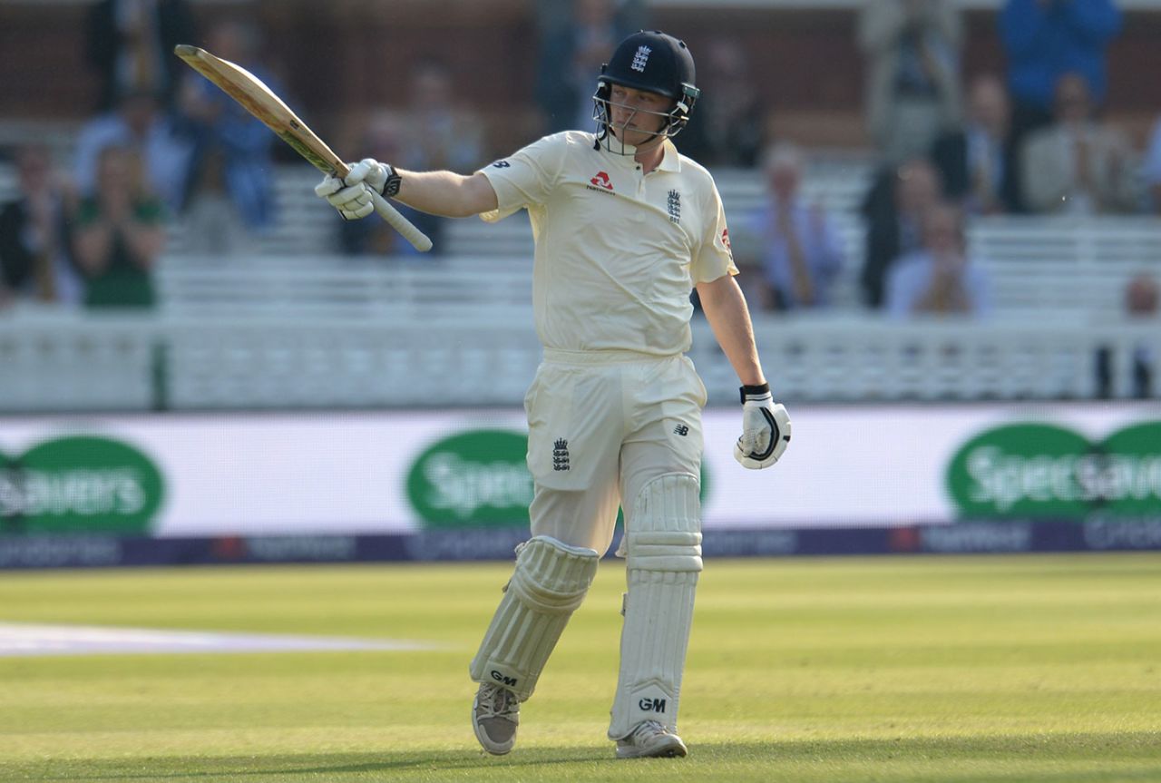 Dom Bess reached a fifty on debut, England v Pakistan, 1st Test, Lord's 3rd day, May 26, 2018