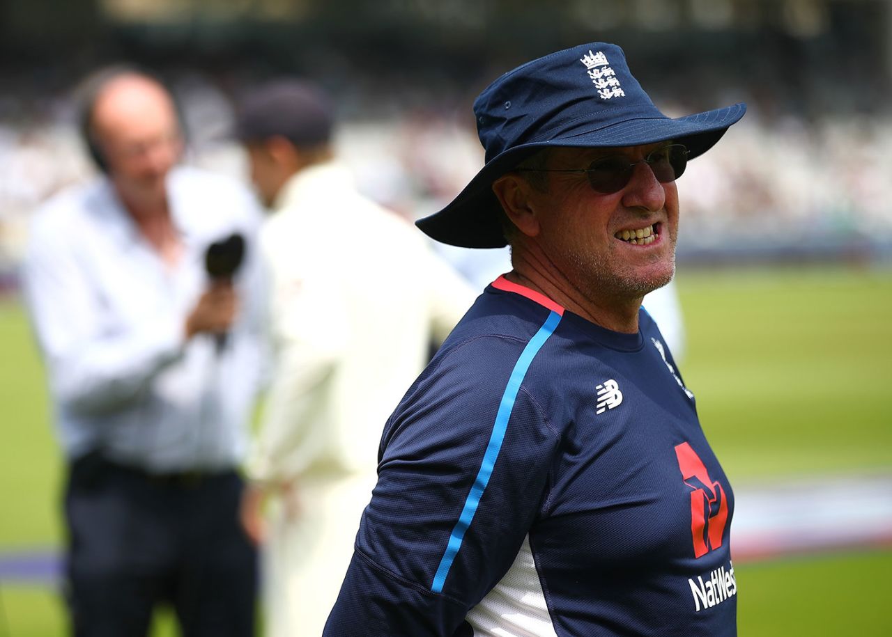 Trevor Bayliss surveys the wreckage of another England defeat, England v Pakistan, 1st Test, Lord's 4th day, May 27, 2018