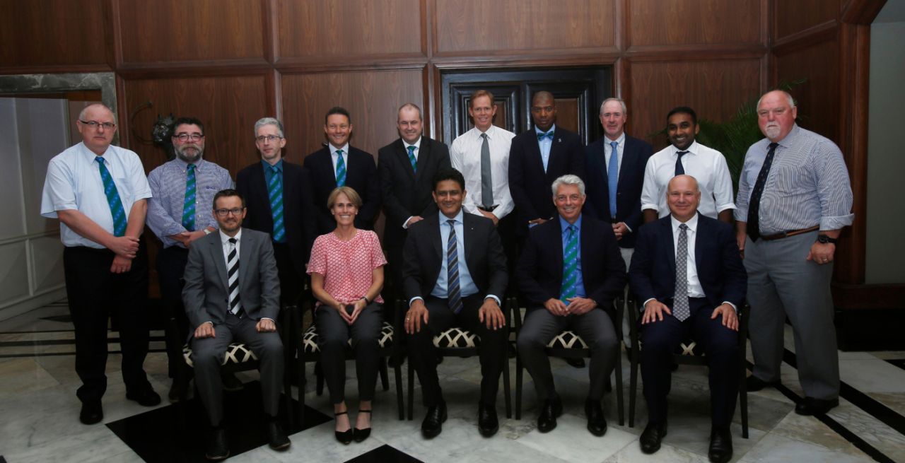 Members of the ICC Cricket Committee at the two-day meeting in Mumbai, Mumbai, May 29, 2018