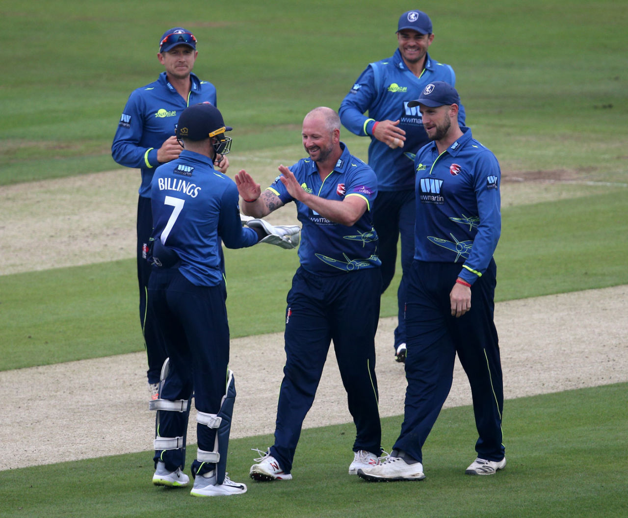 Darren Stevens was on the mark straight away, Kent v Somerset, Royal London Cup, Canterbury, May 29, 2018