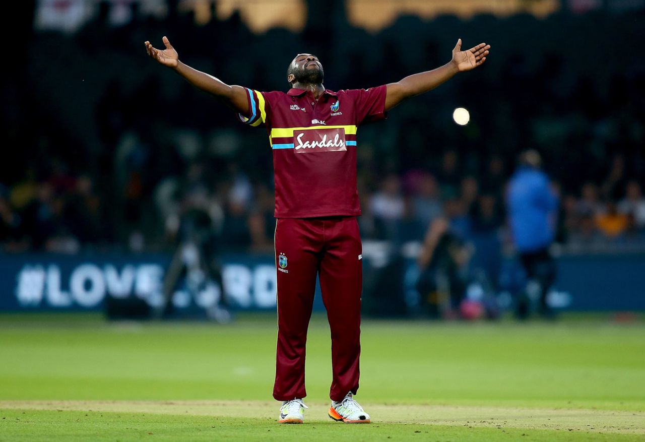 Andre Russell struck in his first over, World XI v West Indies XI, Lord's, May 31, 2018