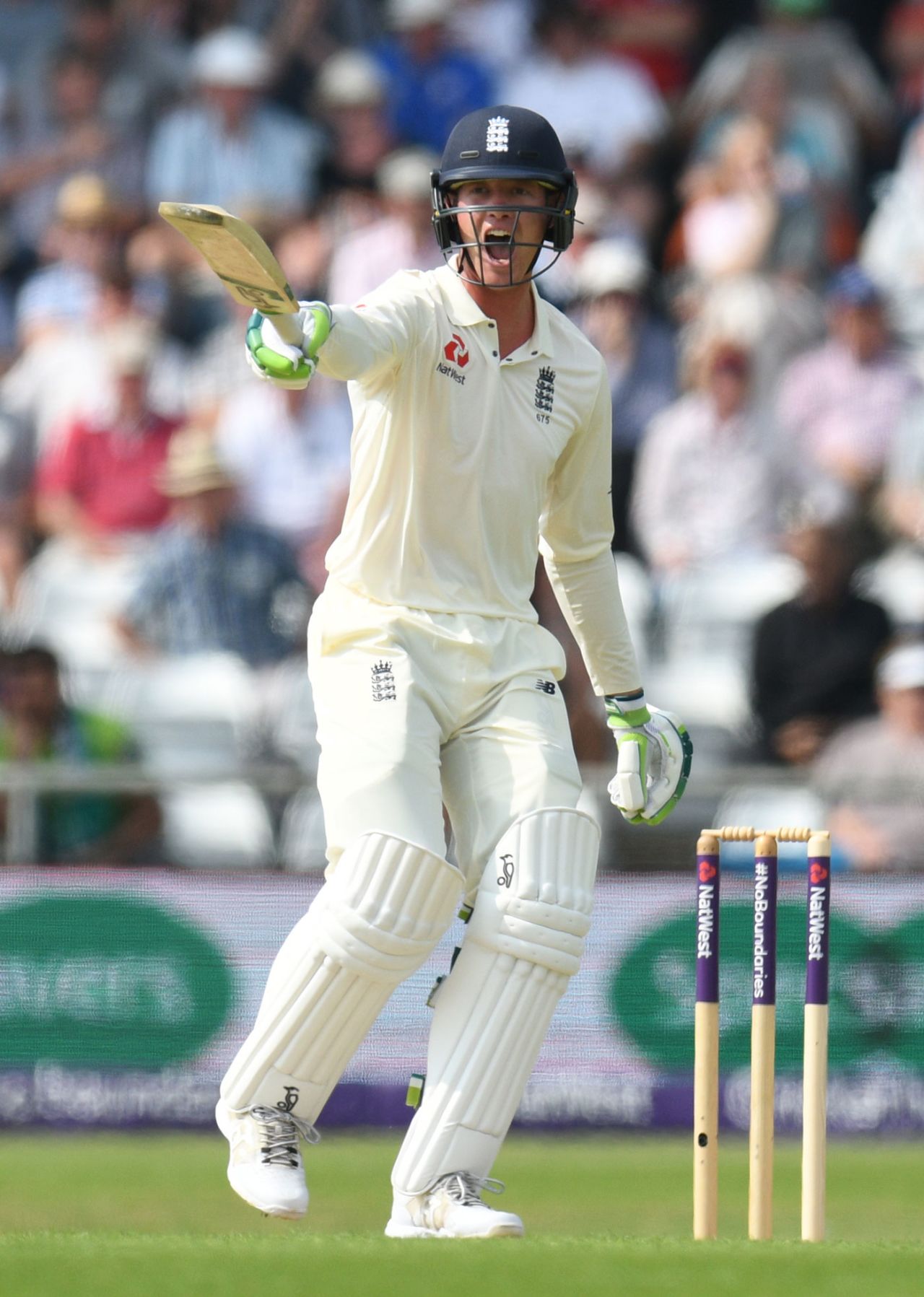 Keaton Jennings was making his Test comeback after 10 months out of the side, England v Pakistan, 2nd Test, Headingley, June 1, 2018
