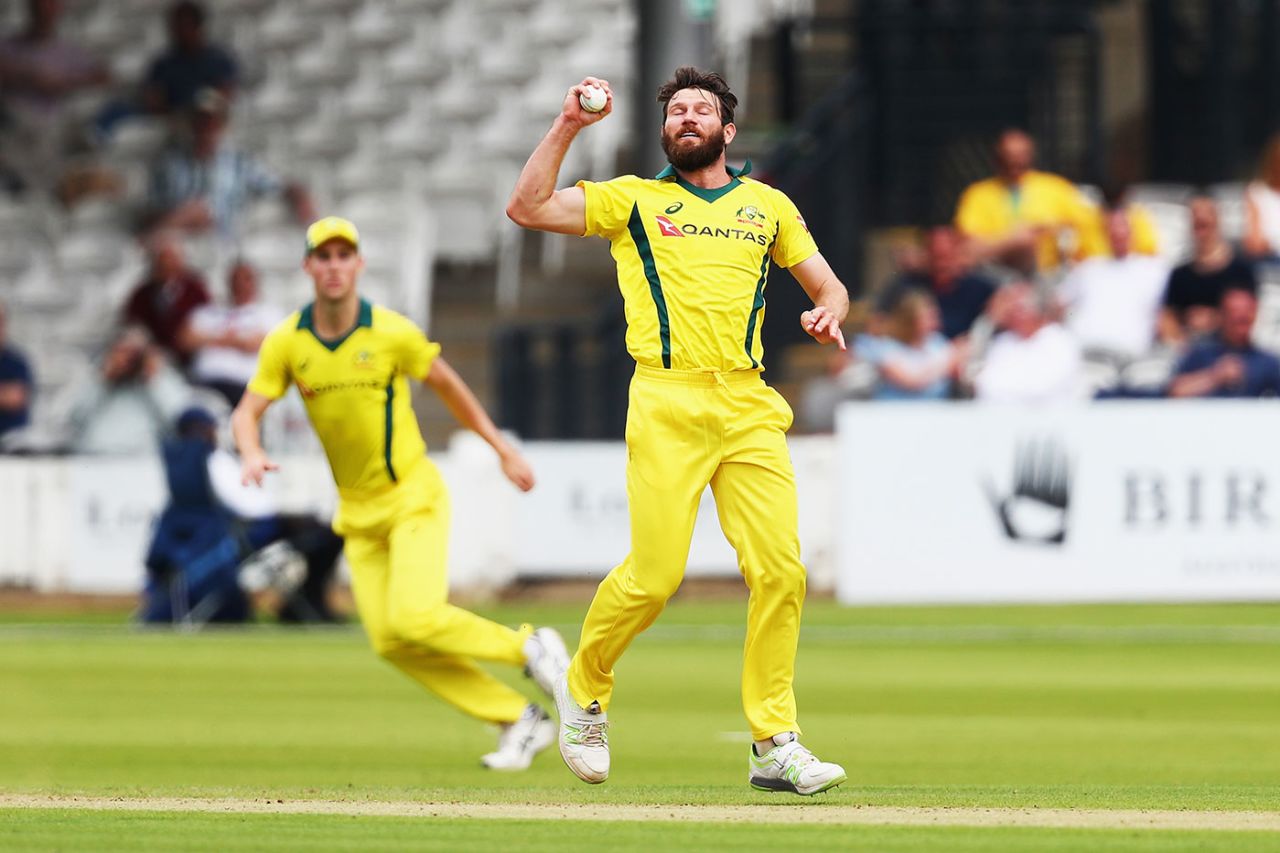 Michael Neser took a sharp caught-and-bowled, Middlesex v Australians, Tour match, Lord's, June 9, 2018