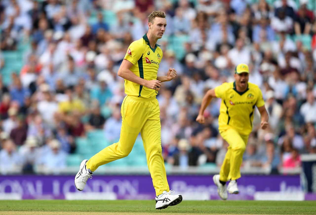 Billy Stanlake struck early for Australia, England v Australia, 1st ODI, Kia Oval, June 13, 2018