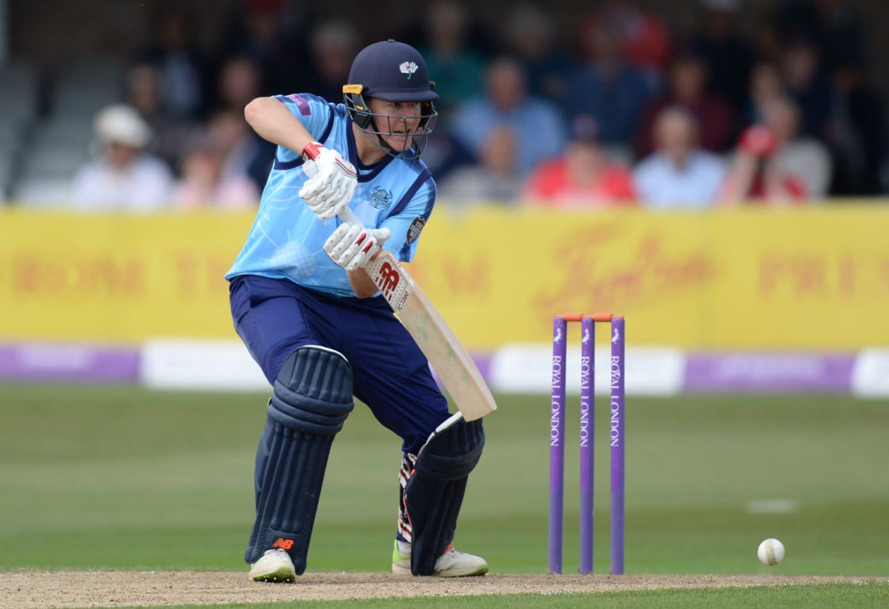 Gary Ballance revived the innings with a half-century, Essex v Yorkshire, Royal London Cup quarter-final, Chelmsford, June 14. 2018