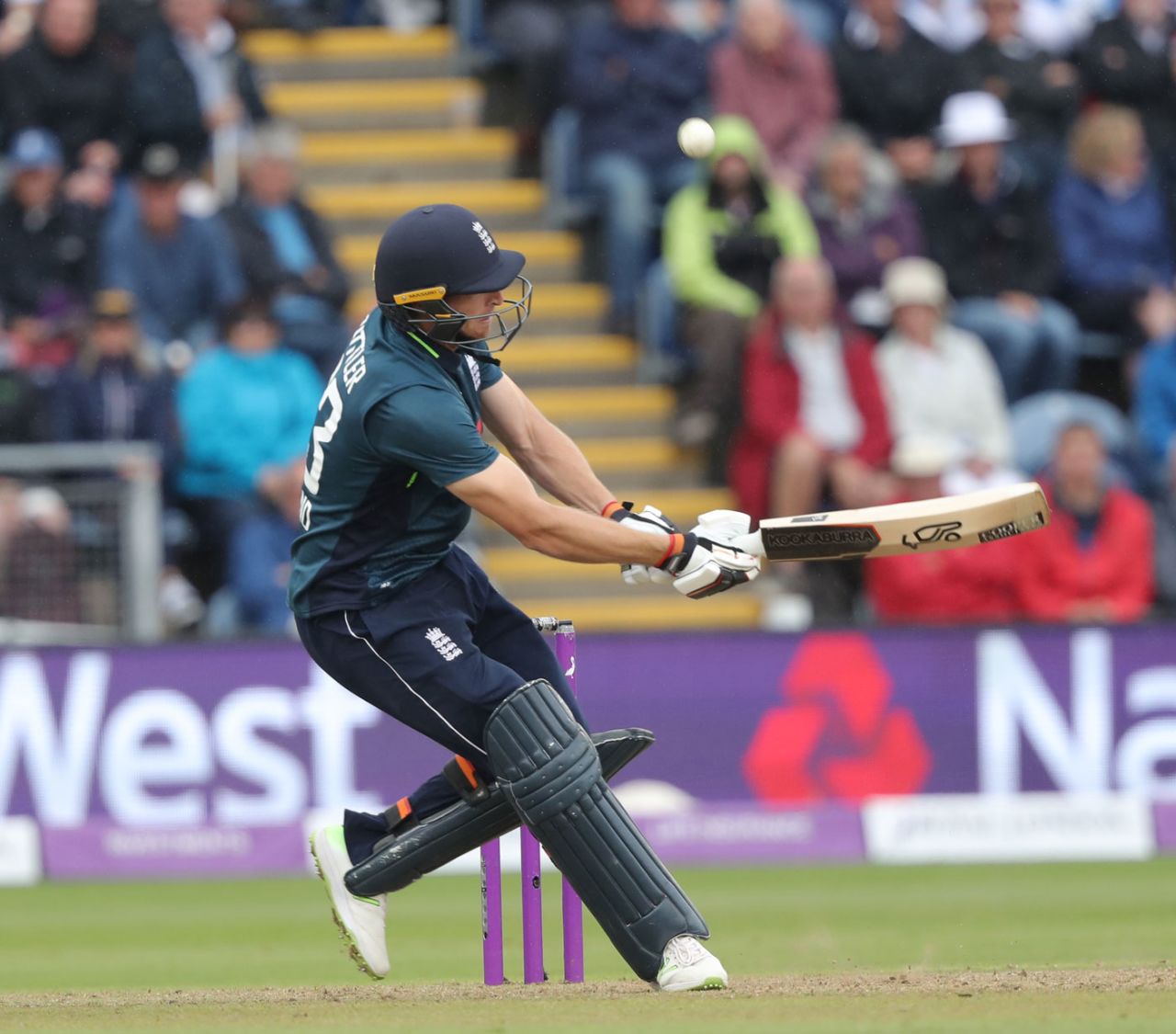 Jos Buttler scooped back-to-back sixes off Jhye Richardson, England v Australia, 2nd ODI, Cardiff, June 16, 2018