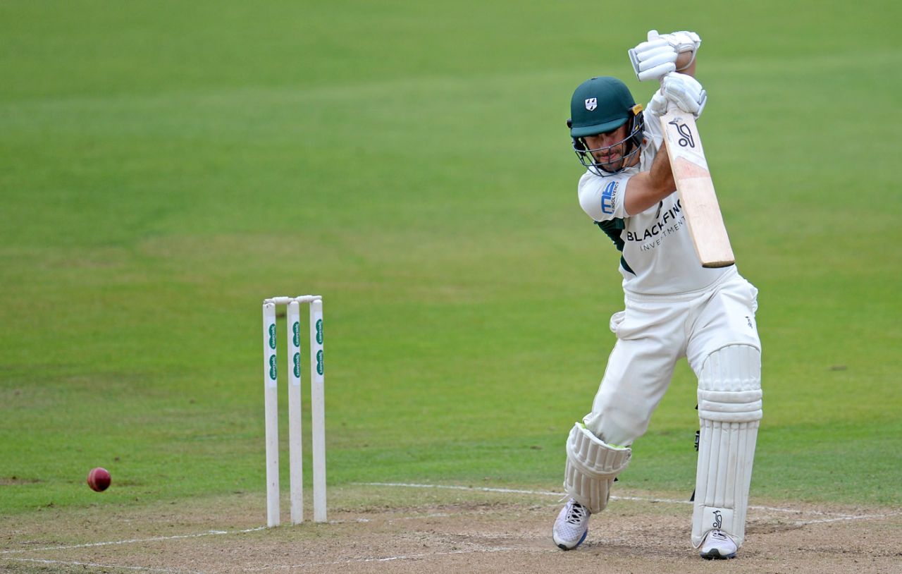 Daryl Mitchell bats for Worcestershire, Specsavers Championship Division Two, September 7, 2017