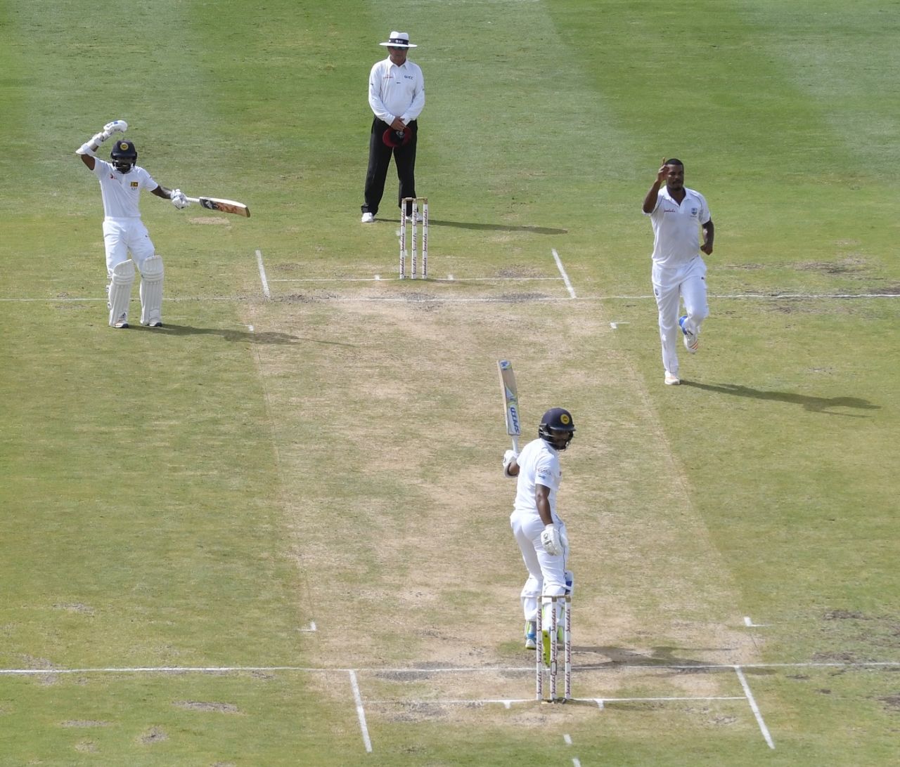 Roshen Silva caught behind off Shannon Gabriel. West Indies v Sri Lanka, 3rd Test, Bridgetown, 3rd day, June 25, 2018