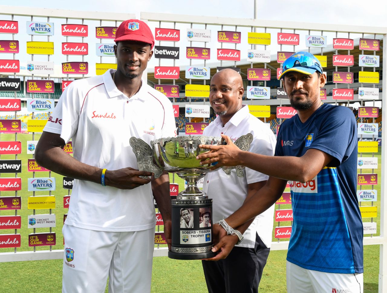 West Indies and Sri Lanka shared the Sobers-Tissera Trophy, 3rd Test, Barbados, 5th day, June 26, 2018