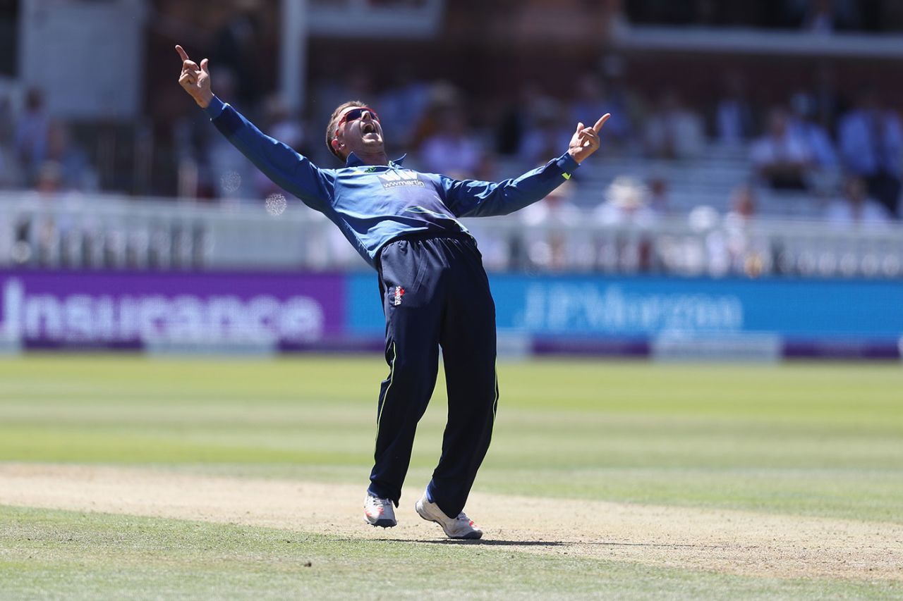 Joe Denly made late inroads, Hampshire v Kent, Royal London Cup, Final, Lord's, June 30, 2018