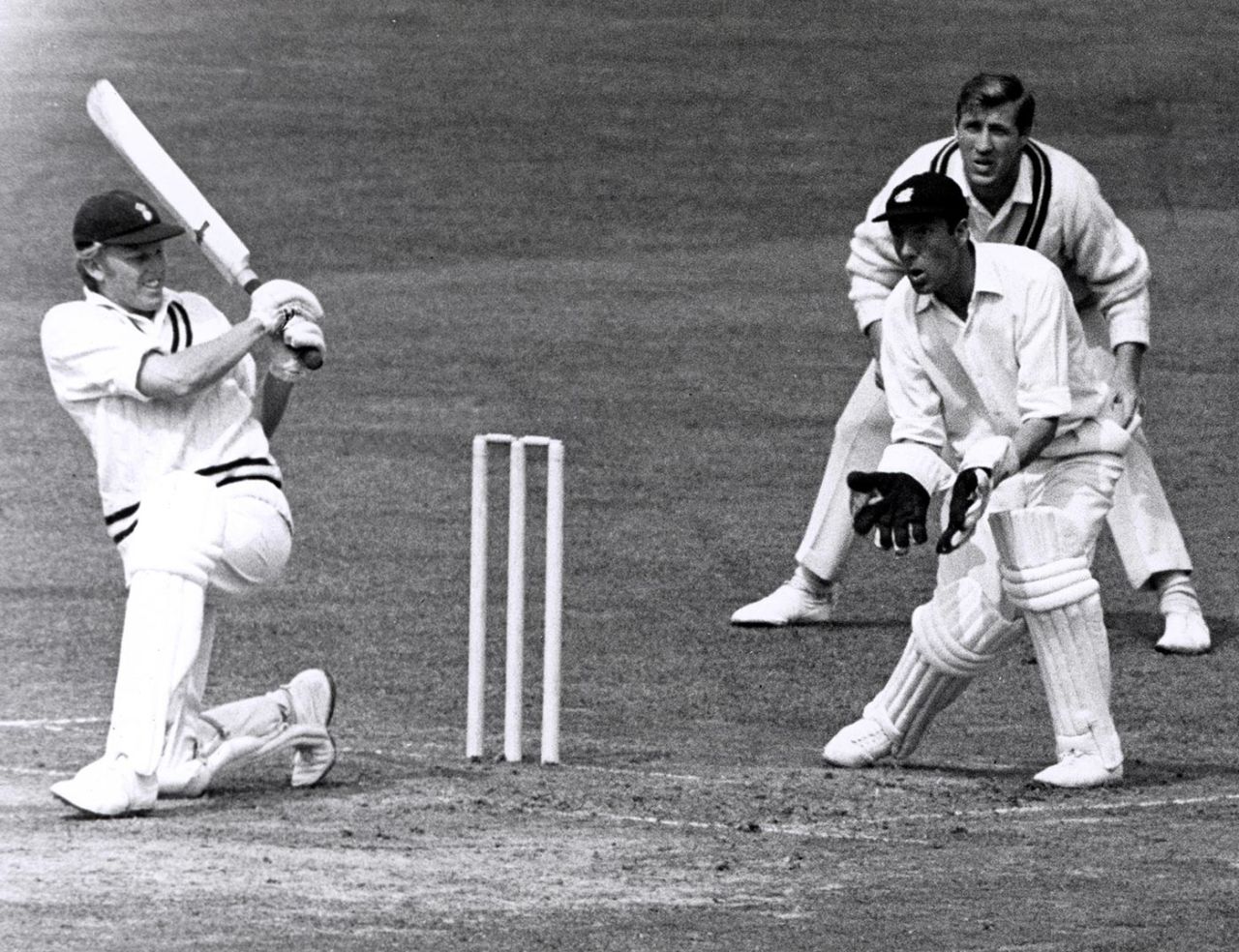 Barry Richards bats, Middlesex v Hampshire, day two, County Championship, Lord's August 5, 1968