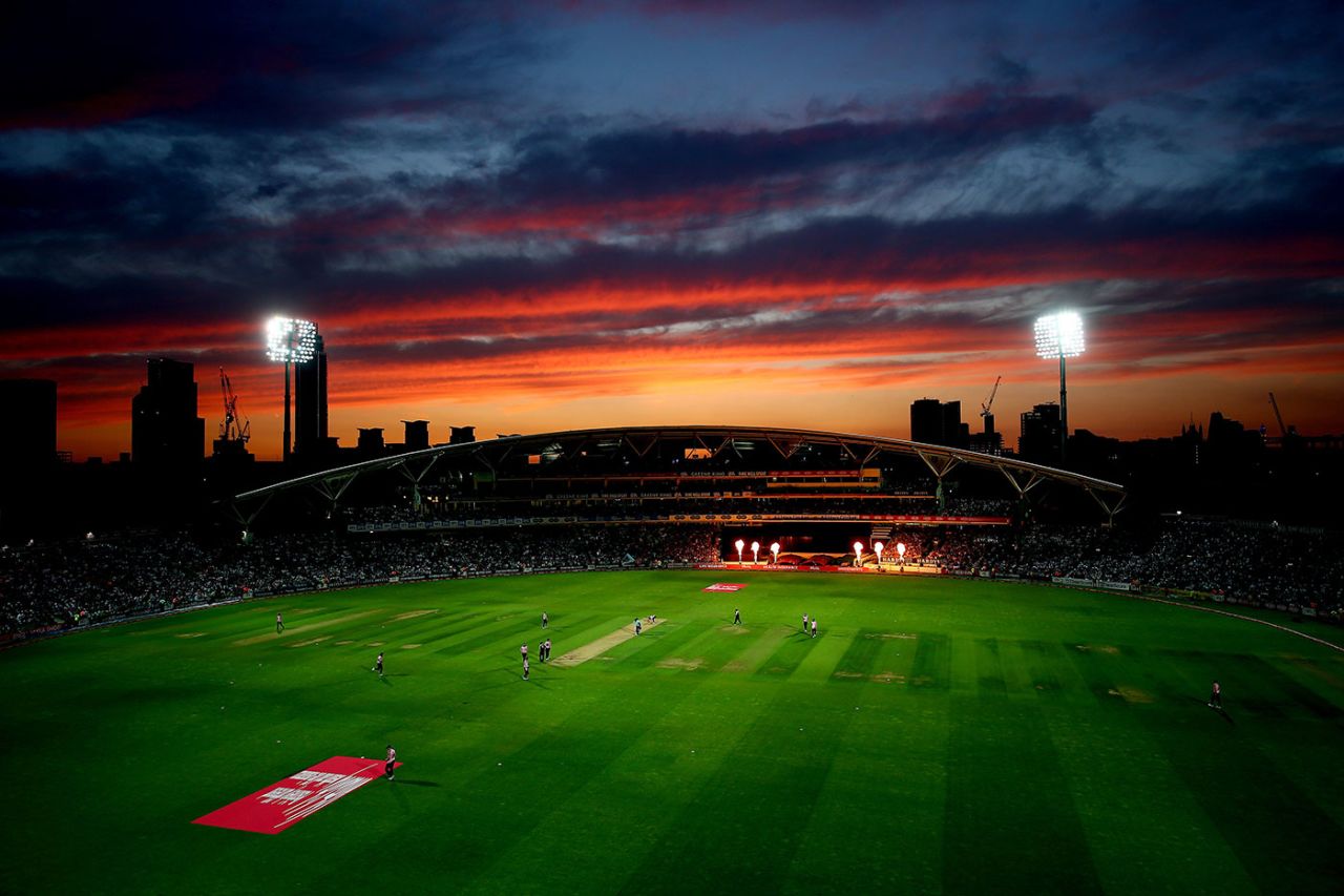 The view across The Oval as Surrey played Middlesex, Surrey v Middlesex, T20 Blast, South Group, Kia Oval, August 3, 2018