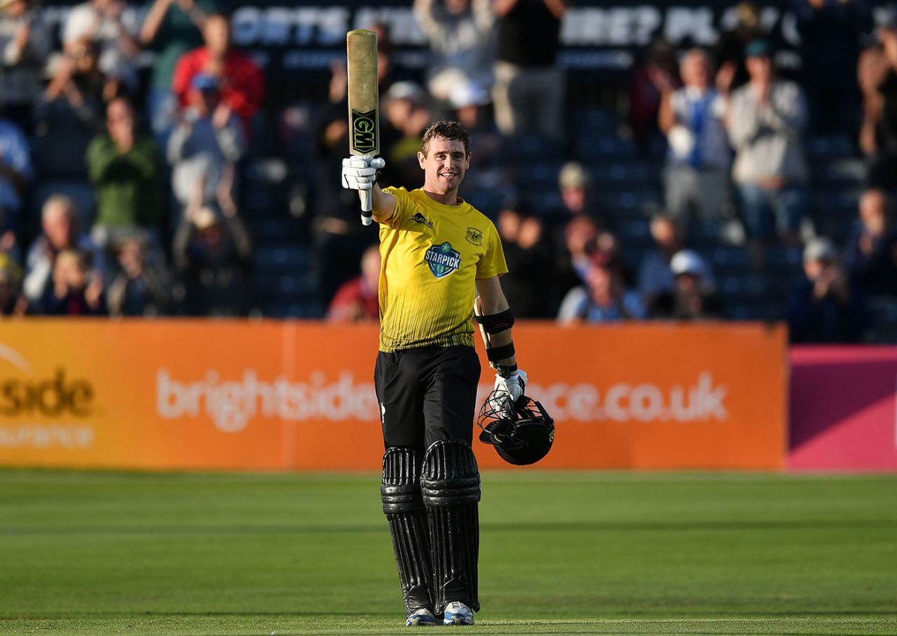 Ian Cockbain smashed his first T20 hundred, Gloucestershire v Middlesex, T20 Blast, South Group, Bristol, August 9, 2018