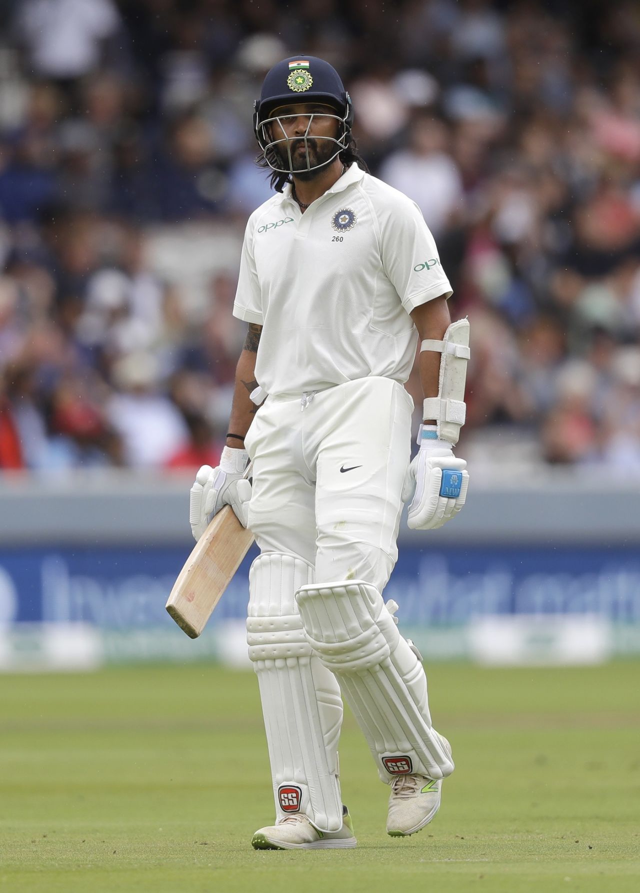 M Vijay bagged a pair, England v India, 2nd Test, Lord's, August 12, 2018, Day 4
