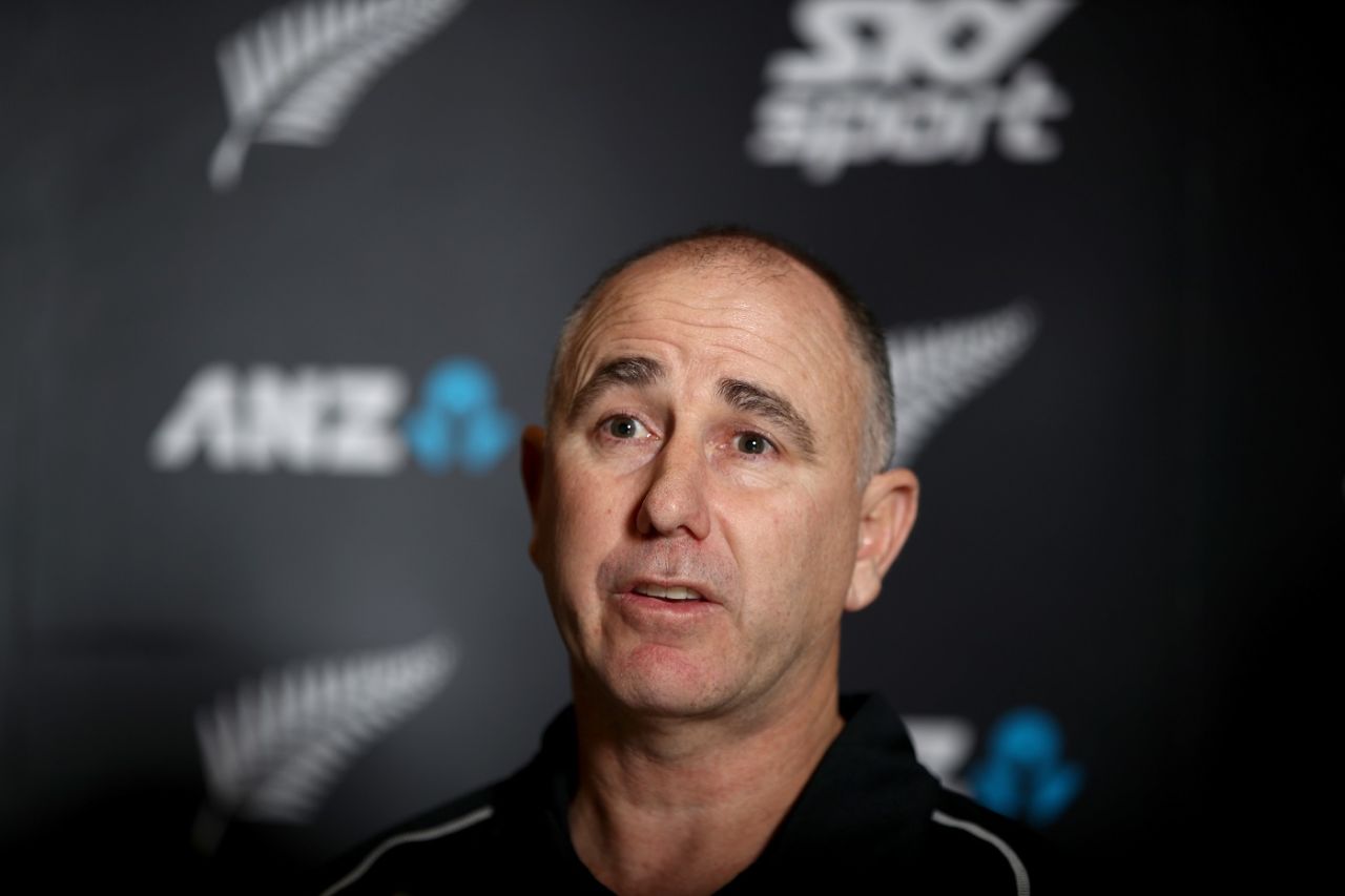 Gary Stead addresses the media, Auckland, August 15, 2018