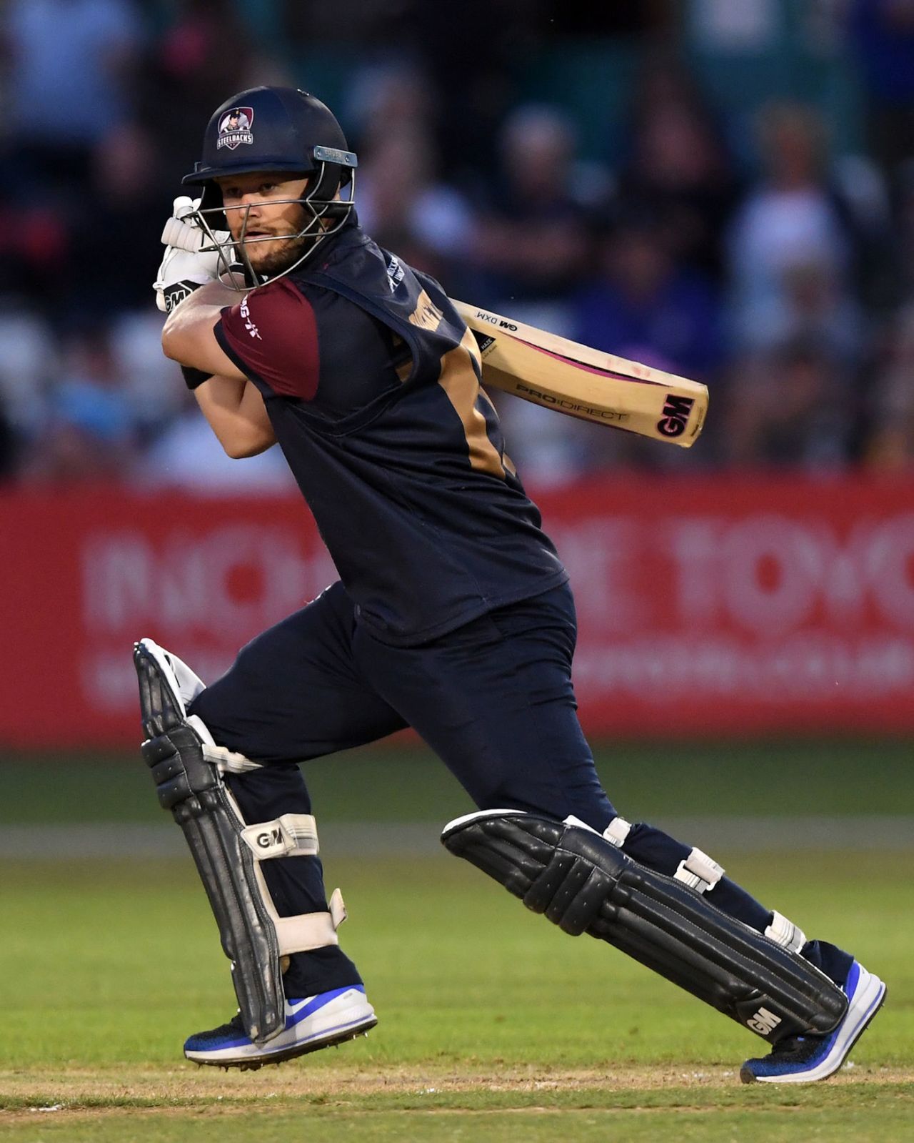 Ben Duckett hits out, Derbyshjire v Northants, Vitality Blast, North Group, Derby, August 8, 2018