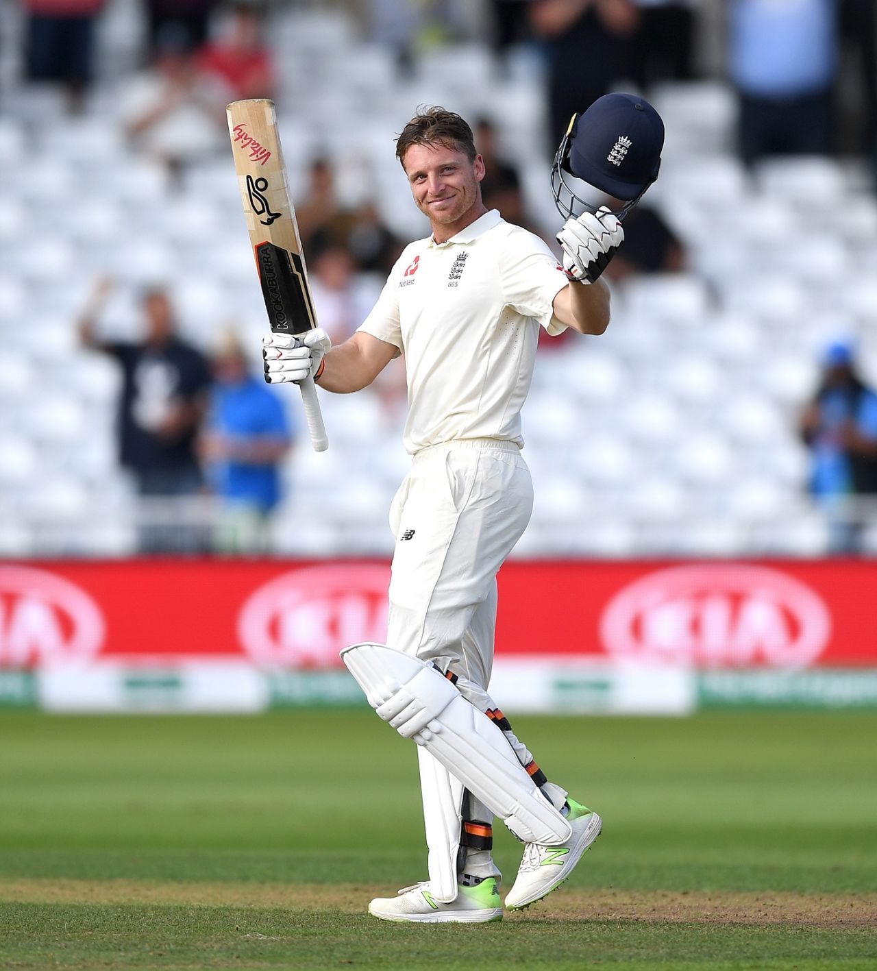 Jos Buttler completes maiden Test hundred, England v India, 3rd Test, Trent Bridge, 4th day, August 21, 2018