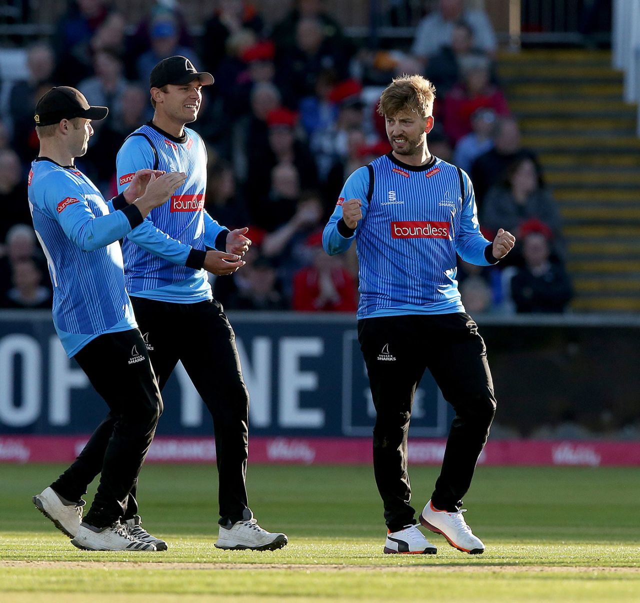 Will Beer played a key role for Sussex, Durham v Sussex, Vitality Blast, Quarter-final, Chester-le-Street, August 24, 2018
