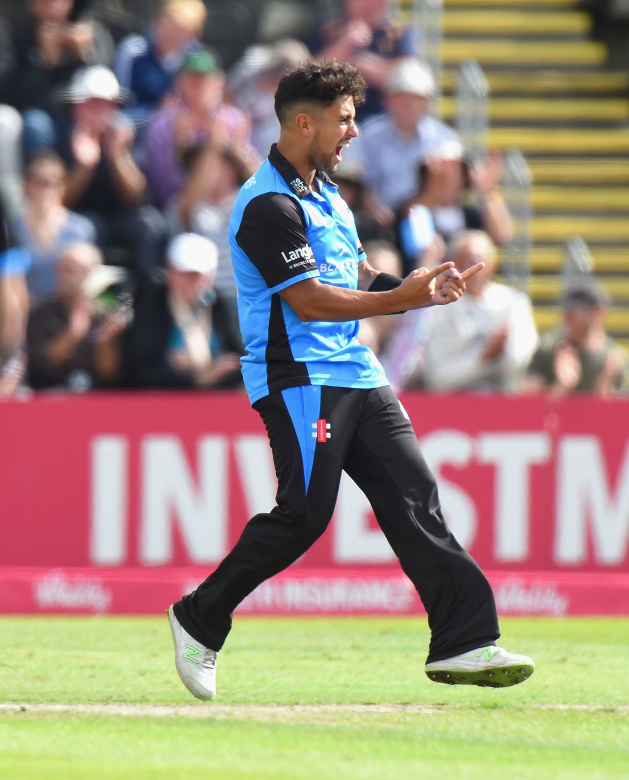 Brett D'Oliveira picked up four wickets, Worcestershire v Gloucestershire, Vitality T20 Blast, Quarter-final, New Road, August 25, 2018