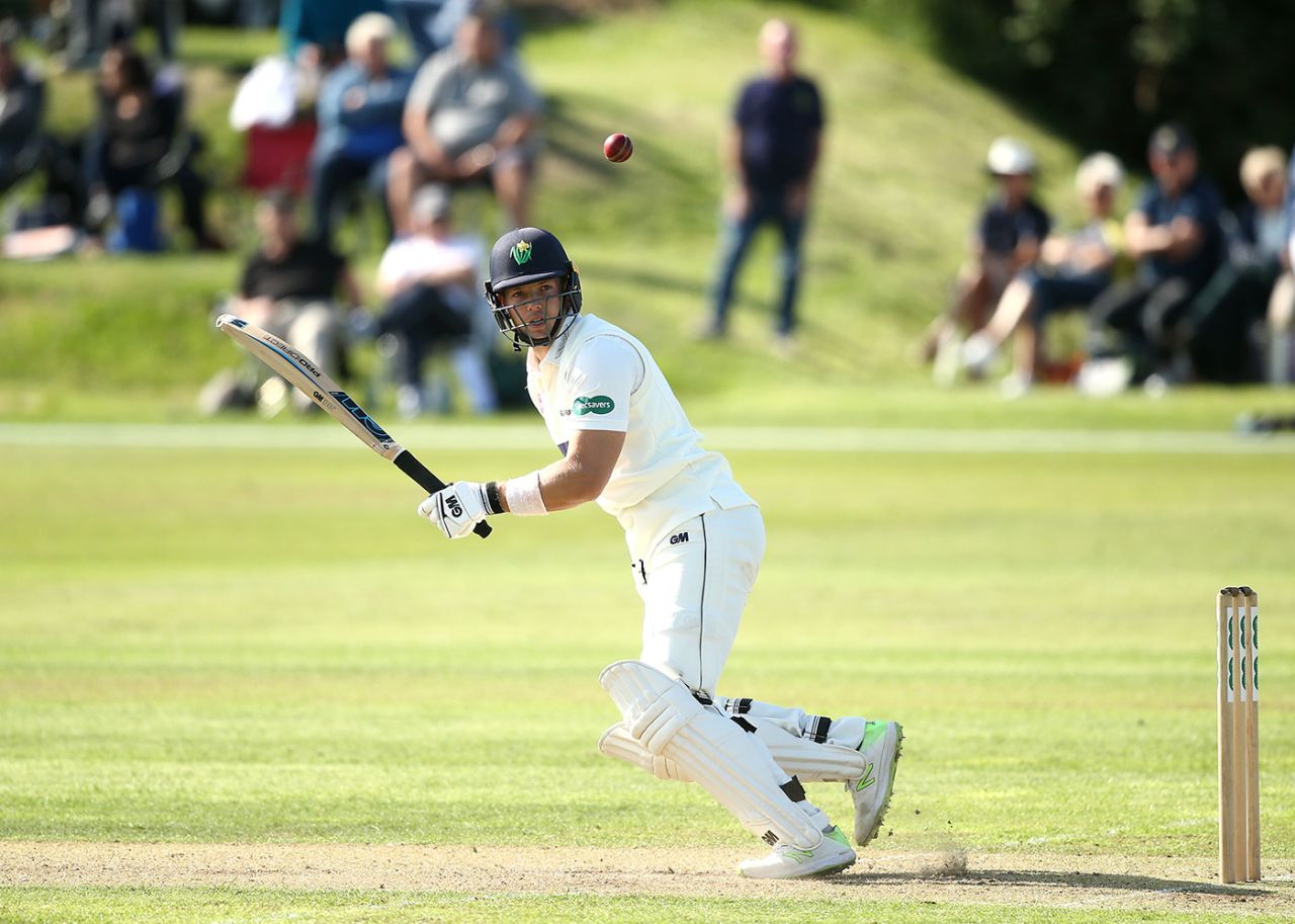 Craig Meschede offered some resistance, Glamorgan v Warwickshire, Specsavers Championship, Division Two, Colwyn Bay, August 29, 2018