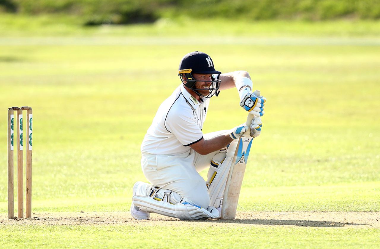 Ian Bell in action for Warwickshire, Colwyn Bay, August 29, 2018