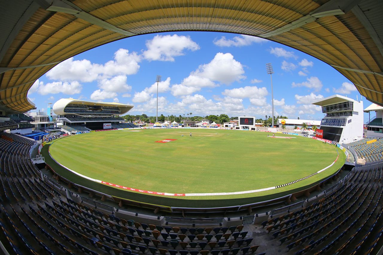 A general view over Kensington Oval, Barbados, August 25, 2018