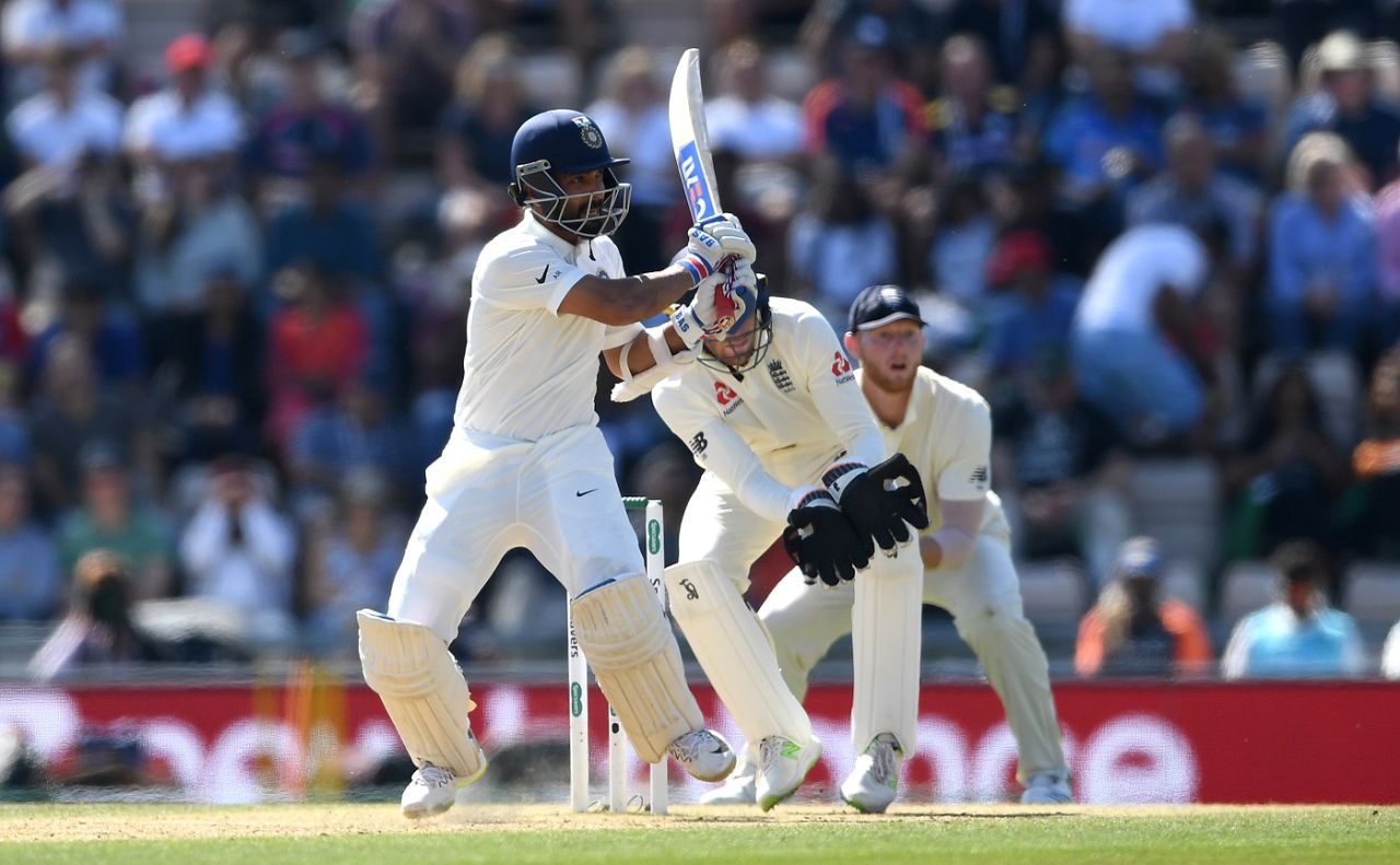 Ajinkya Rahane pulls, England v India, 4th Test, Ageas Bowl, 4th day, September 2, 2018