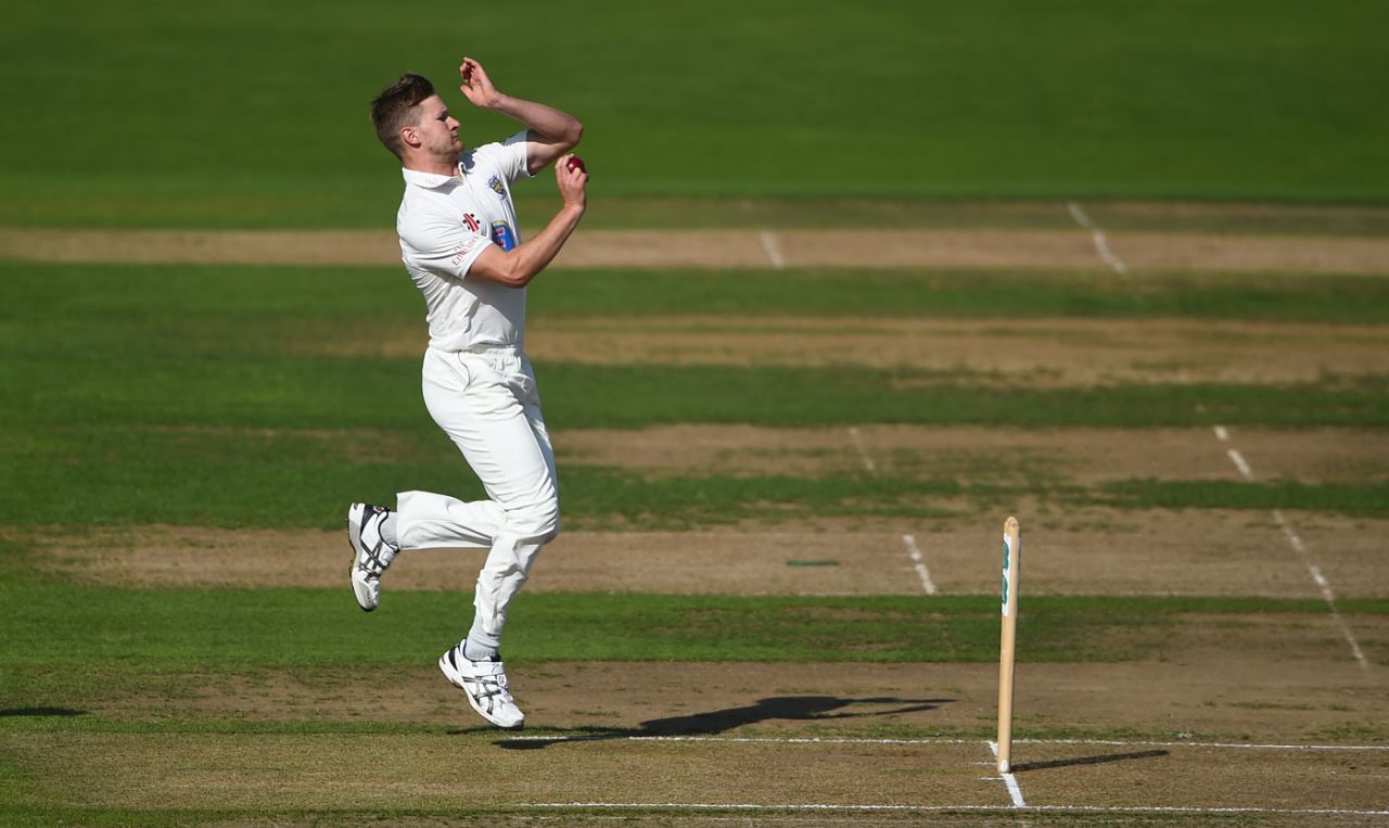 Barry McCarthy was among the wickets, Warwickshire v Durham, Specsavers Championship, Division Two, Edgbaston, September 5, 2018