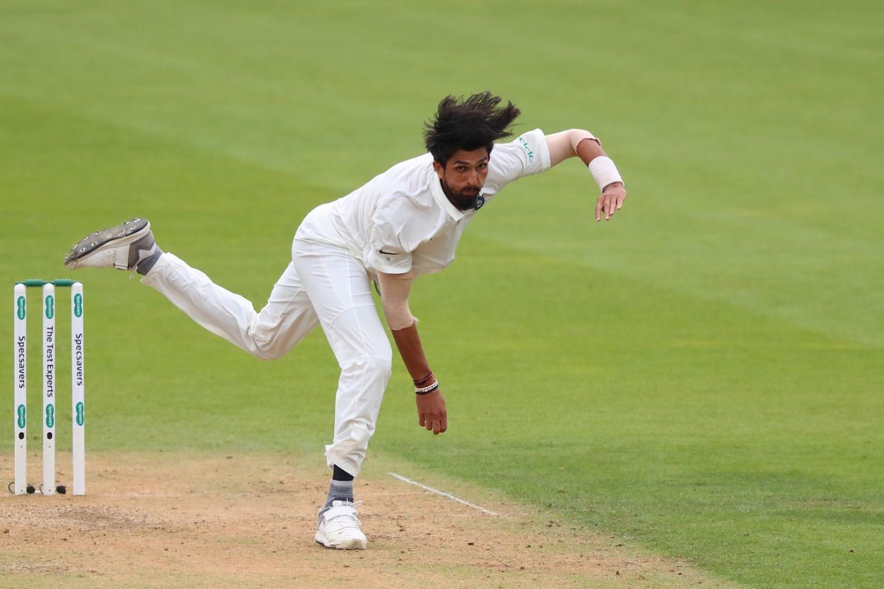 Ishant Sharma bends his back, England v India, 5th Test, The Oval, 2nd day, September 8, 2018