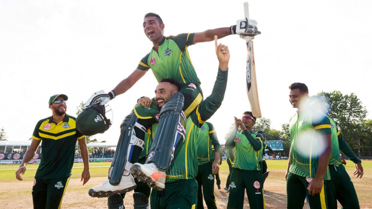 Saad bin Zafar was the hero of the inaugural Global T20 Canada final won by Vancouver Knights, Vancover Knights v West Indies B, Global T20 Canada, King City, July 15, 2018