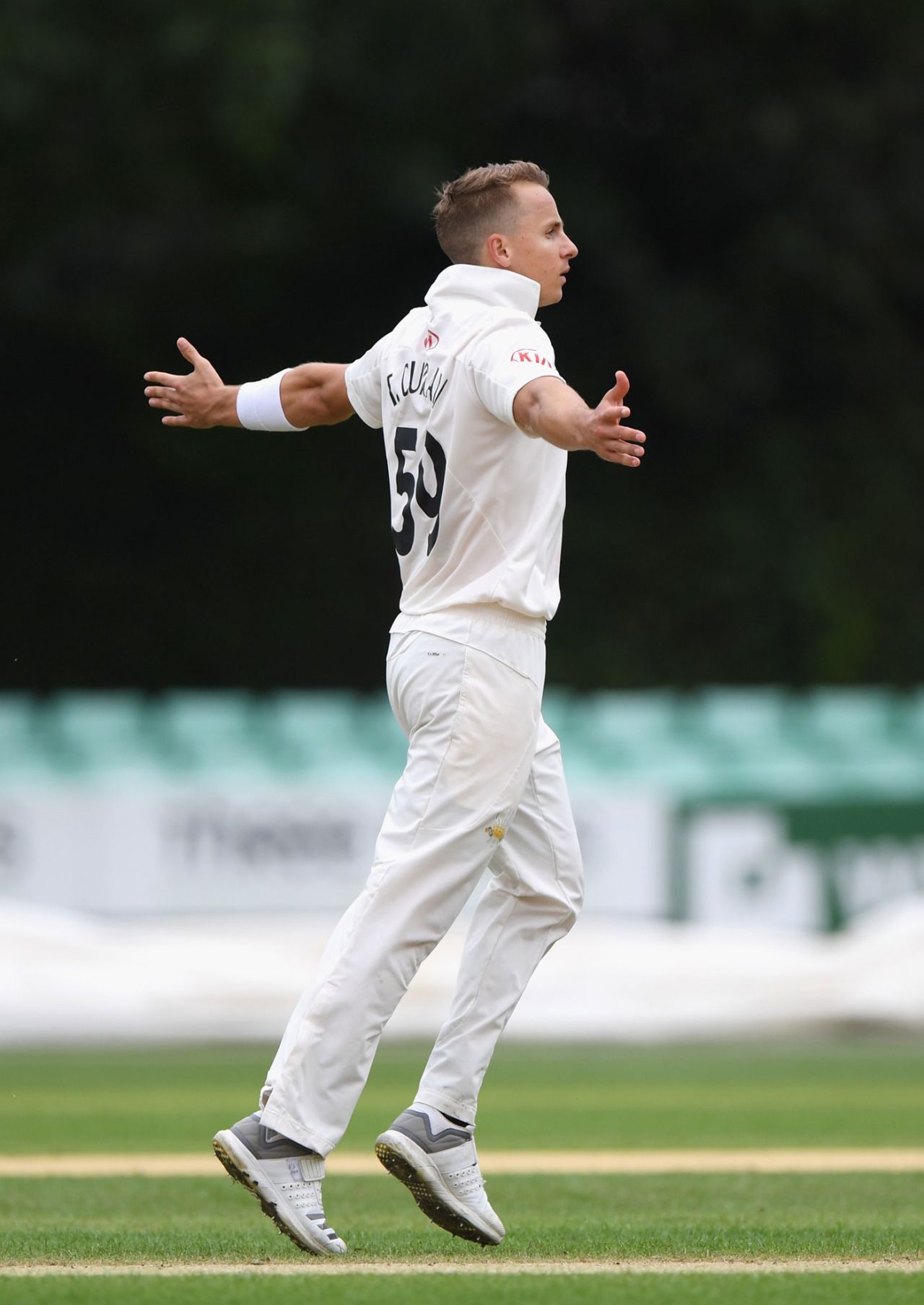 Tom Curran was in wicket-taking form, Worcestershire v Surrey, County Championship, Division One, New Road, September 11, 2018