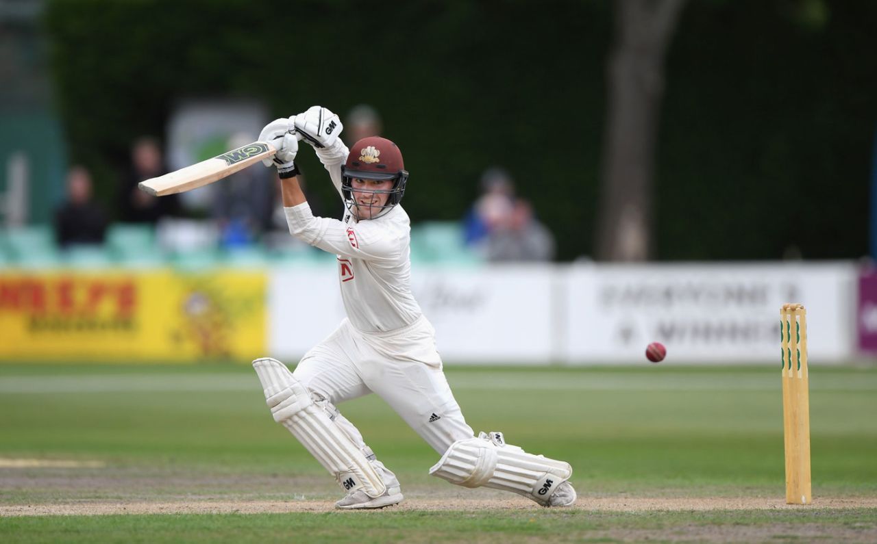 Rory Burns recorded his fourth hundred of a run-soaked summer, Worcestershire v Surrey, County Championship, Division One, New Road, September 11, 2018