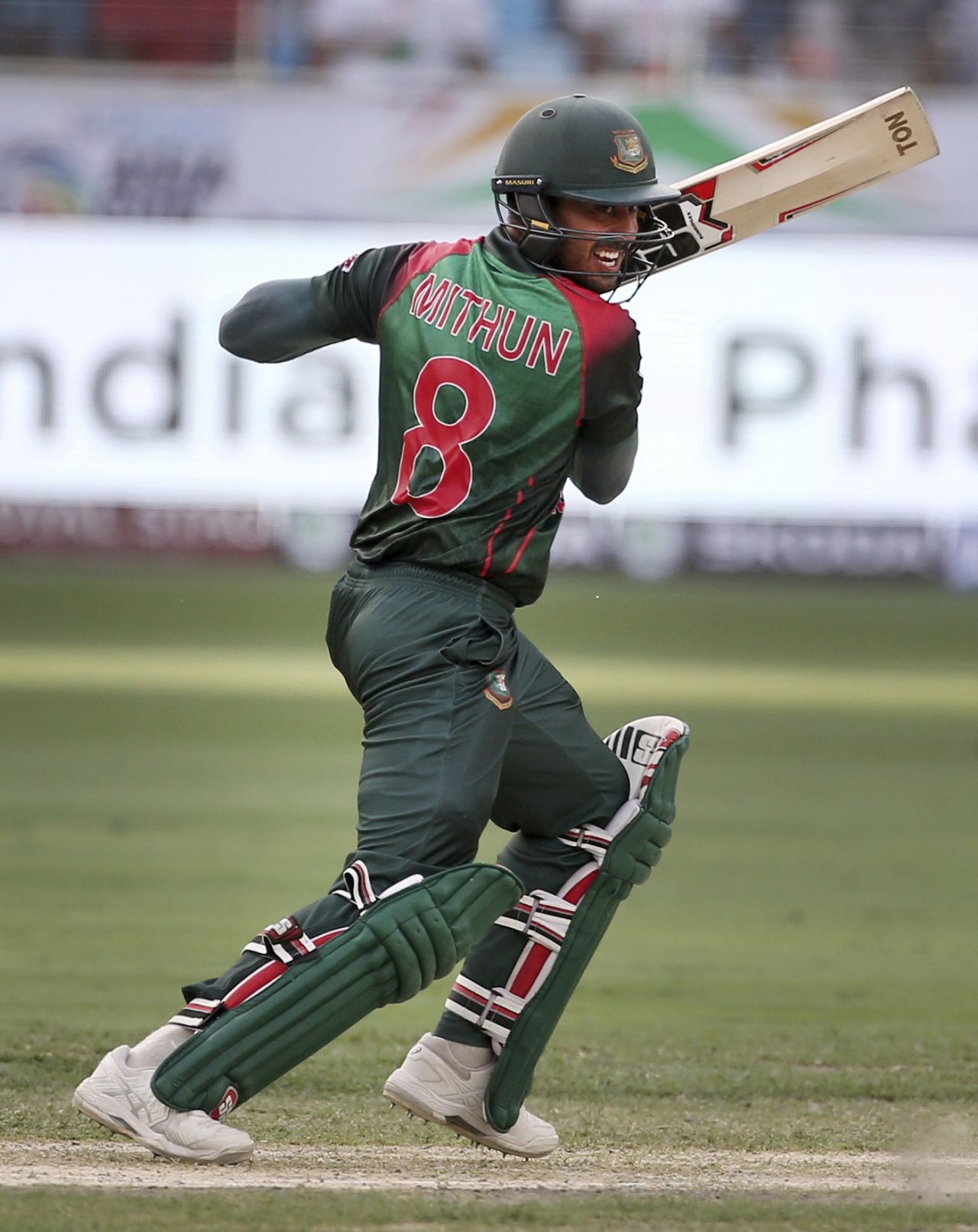 Mohammad Mithun enroute to his highest ODI score, Sri Lanka v Bangladesh, Asia Cup 2018, Dubai, September 15, 2018
